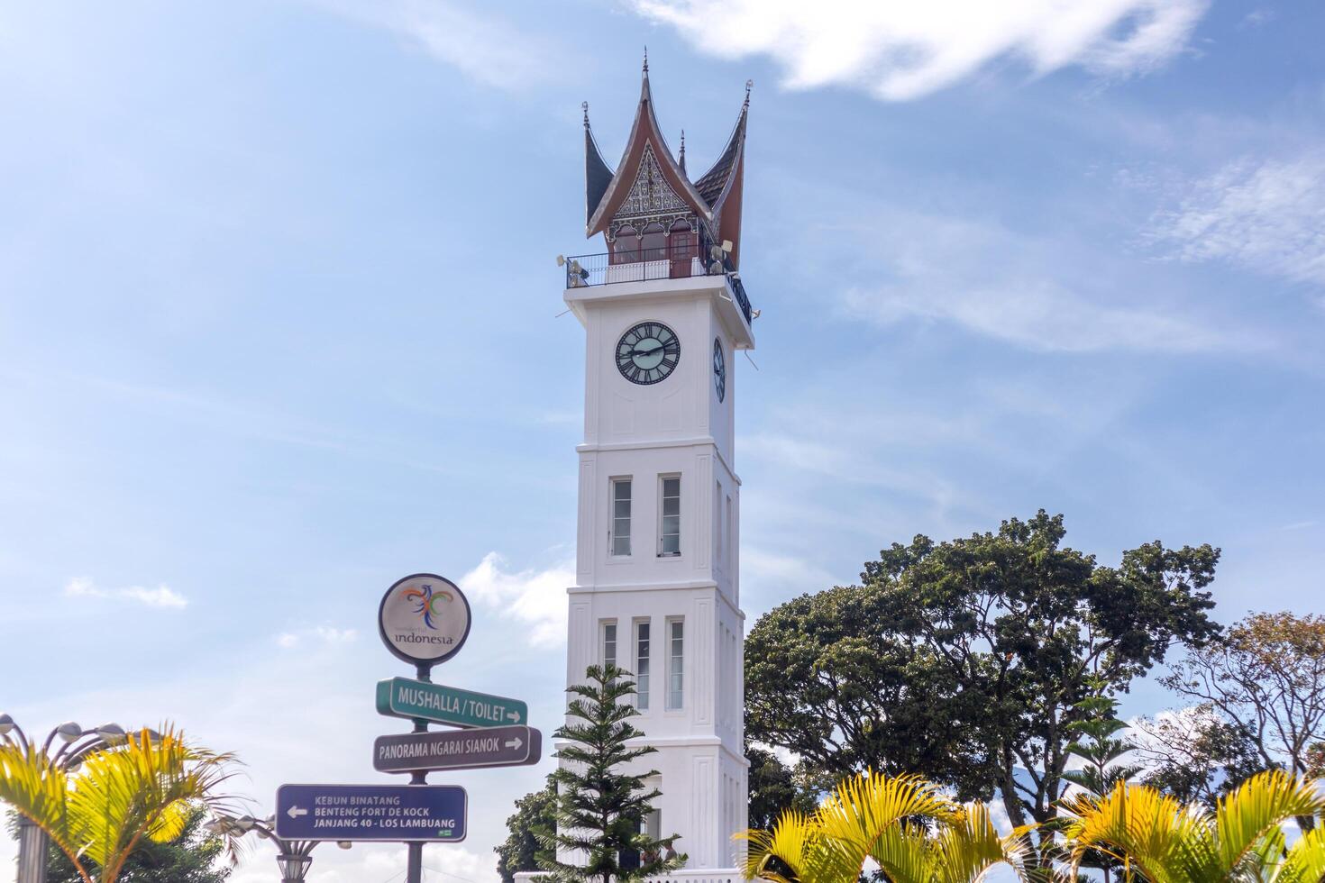 1470x980 West Sumatra, Indonesia, 2025 clock tower called Jam Gadang, a tourist attraction in the city of Bukittinggi