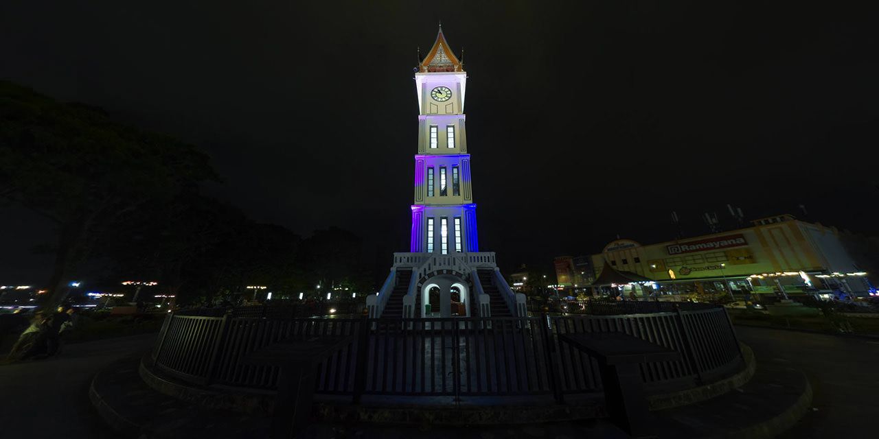 1280x640 Jam Gadang (Malam)