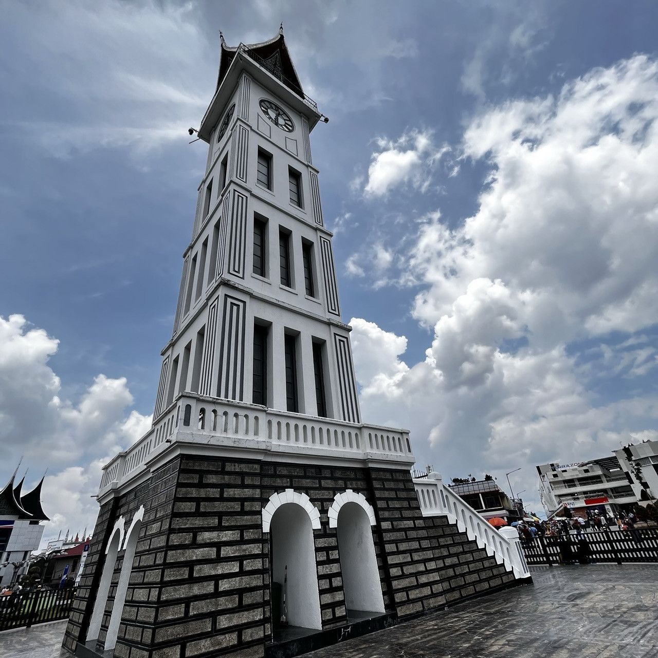 1280x1281 Stunning building of Jam Gadang in West Sumatera. Trip.com Bukittinggi