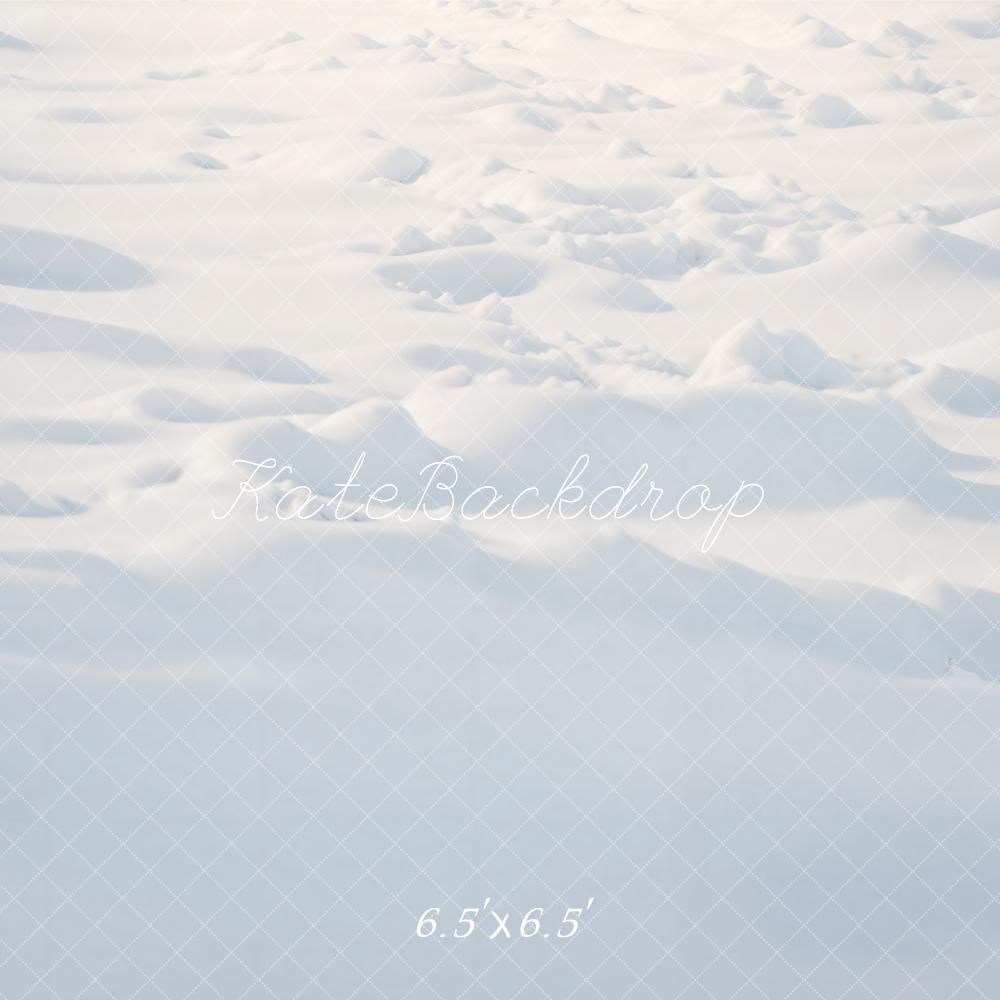 1000x1000 TEST Kate Winter Outdoor Snow Floor Backdrop Designed by Kate Backdrop, 6.5x6.5ft(2x2m)