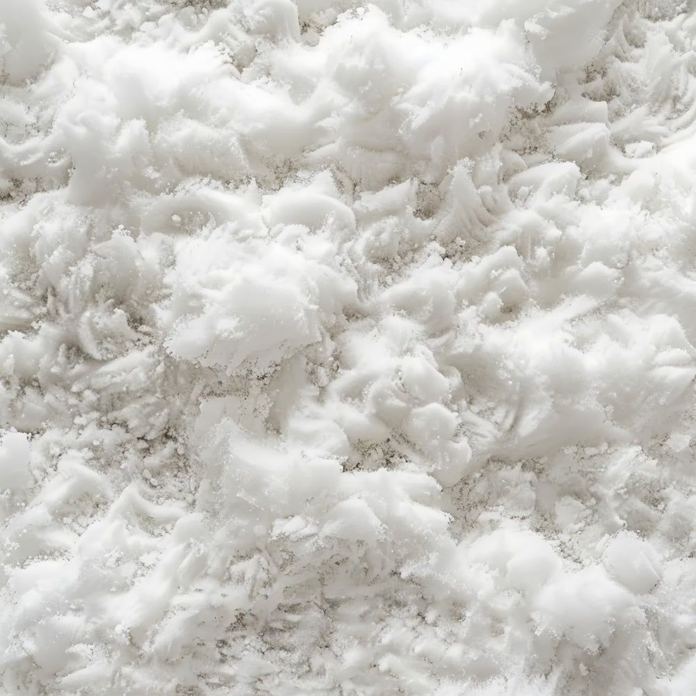 1000x1000 Fluffy White Winter Snow Fabric Floor Backdrop BRP9- 5'W*3'H(1.5*1m)