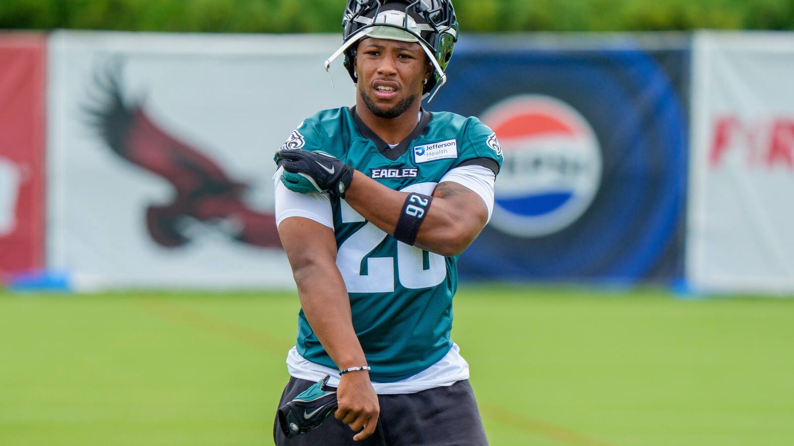 1600x900 Eagles running back Saquon Barkley was inspired by Barry Sanders serving his teammates Washington Post