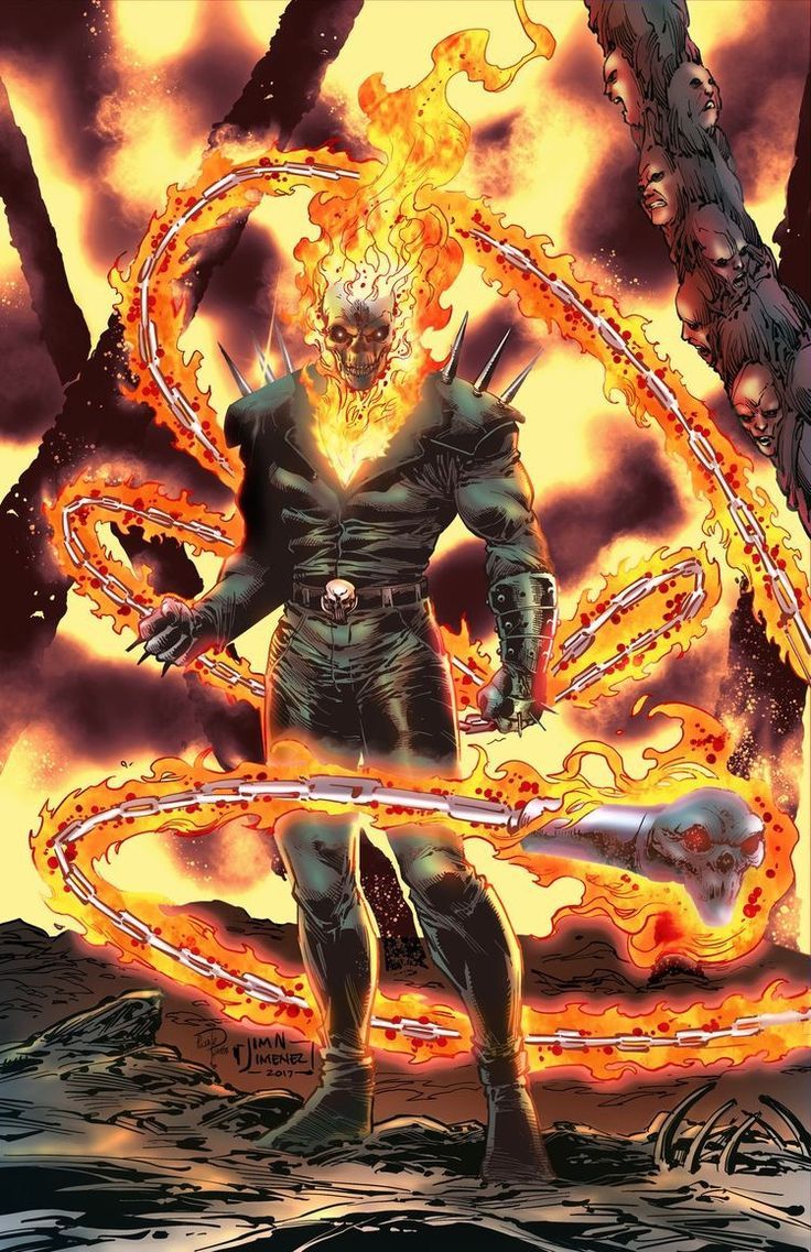 736x1137 Johnny Blaze Wallpaper