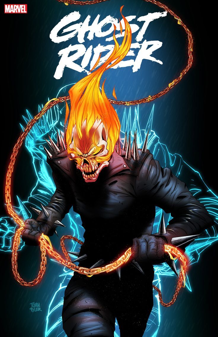 736x1136 Johnny Blaze / Ghost Rider, anton tarelov