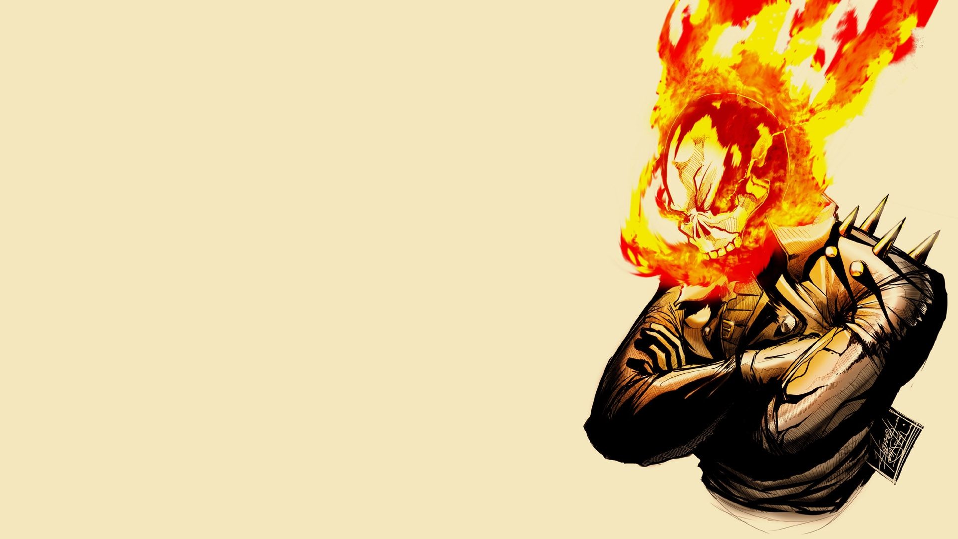 1920x1080 Ghost Rider Johnny Blaze HD Wallpaper: Igniting the Comic Worldx1080