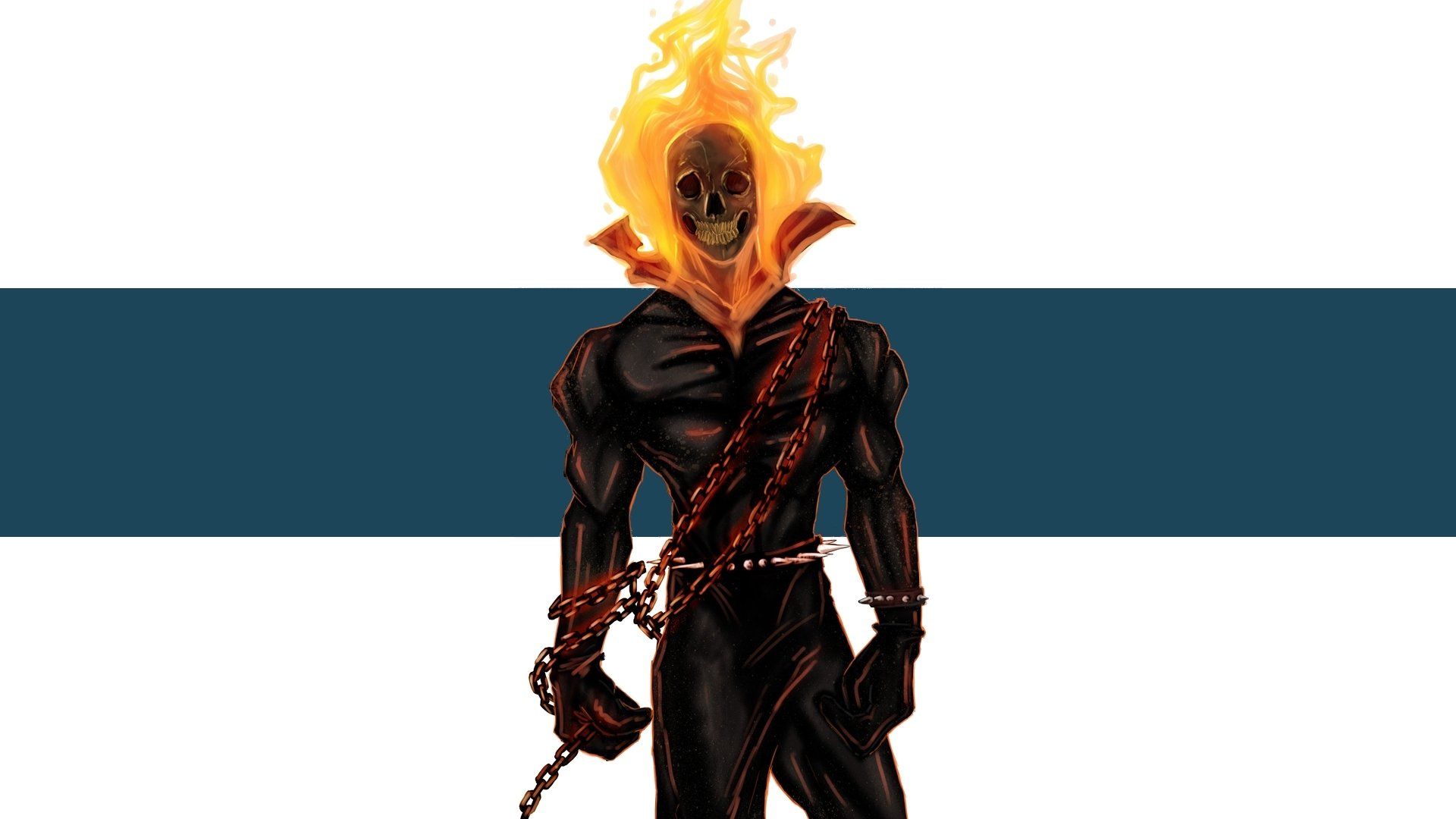 1920x1080 Ghost Rider Johnny Blaze HD Wallpaper: A Fiery Comic Iconx1080