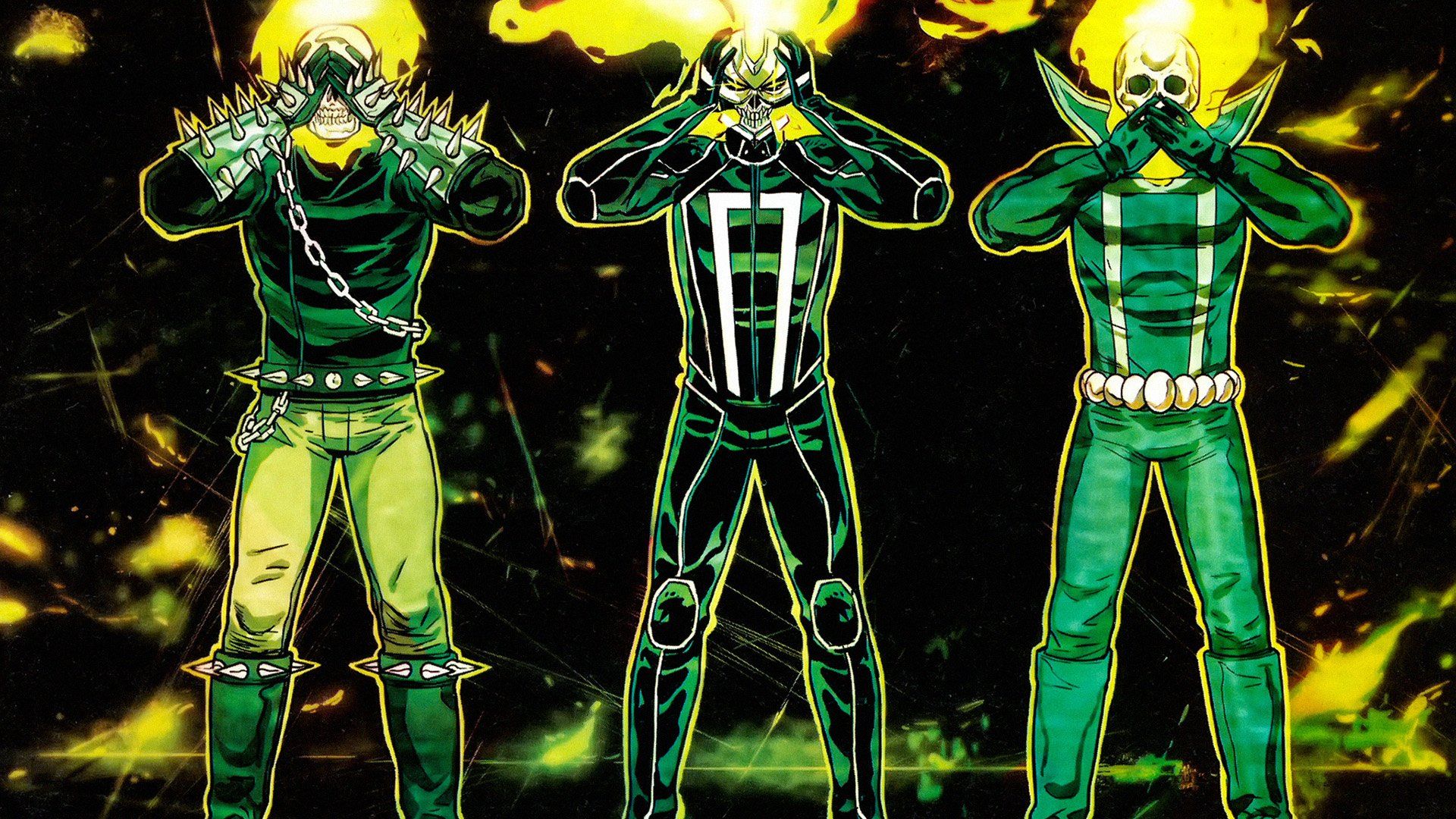 1920x1080 Download Johnny Blaze Robbie Reyes All New Ghost Rider Comic Ghost Rider HD Wallpaperx1080