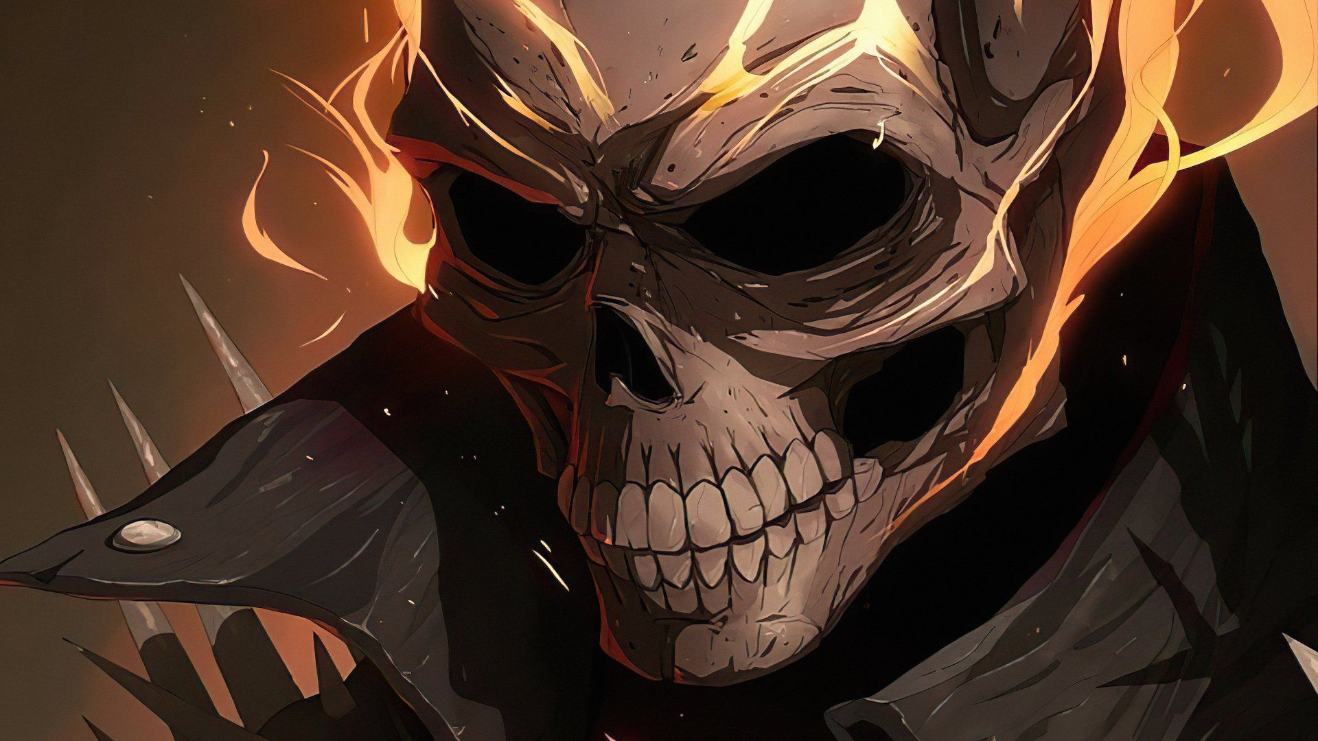 1920x1080 Ghost Rider Blaze: 4K Ultra HD Comic Fury Wallpaperx2160
