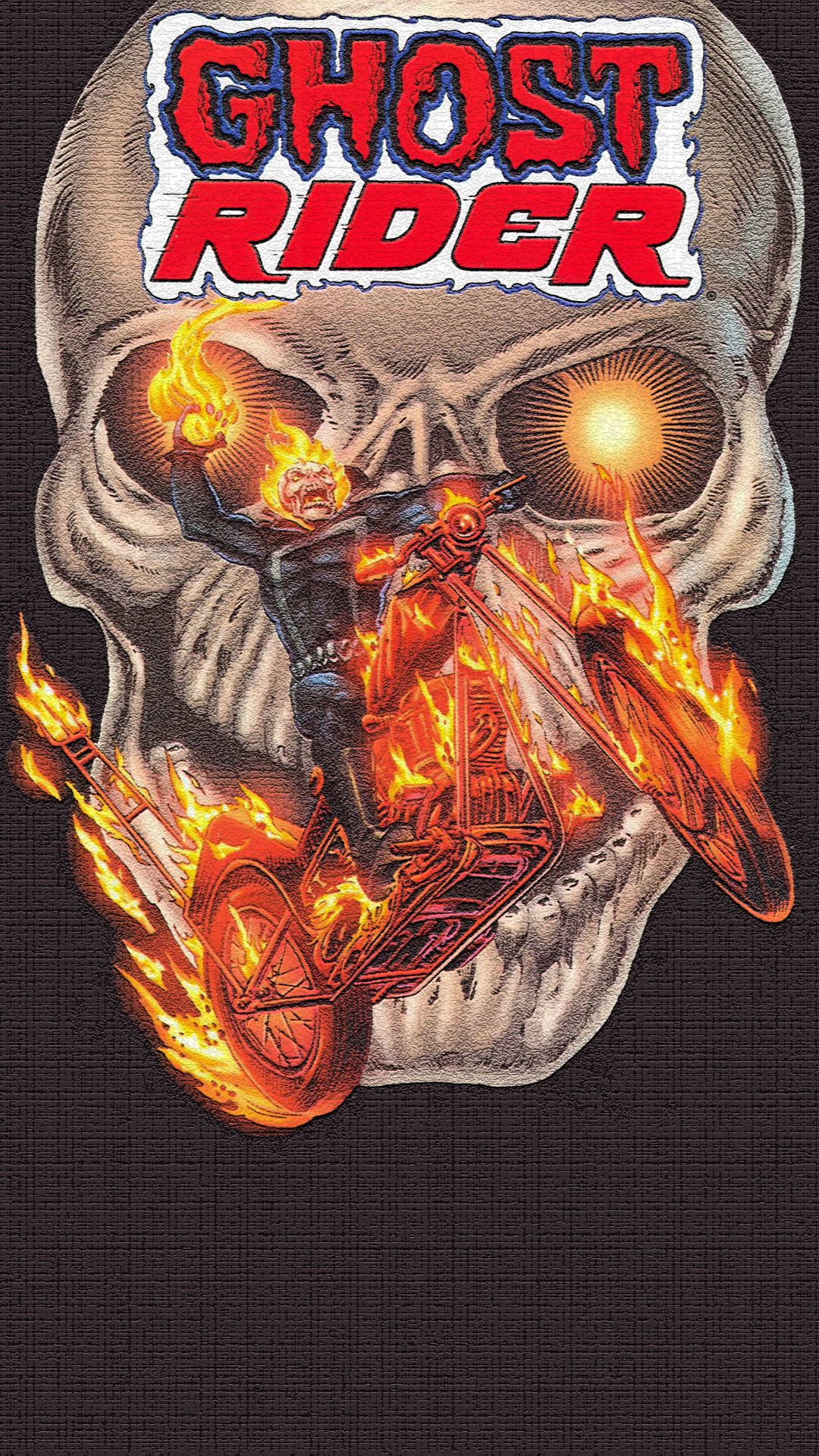 1080x1920 Phone wallpaper: Ghost Rider, Comics, Johnny Blaze 621489