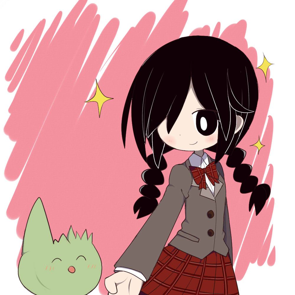 1000x1000 Mogeko Castle Fanart Defect Mogeko and Yonaka