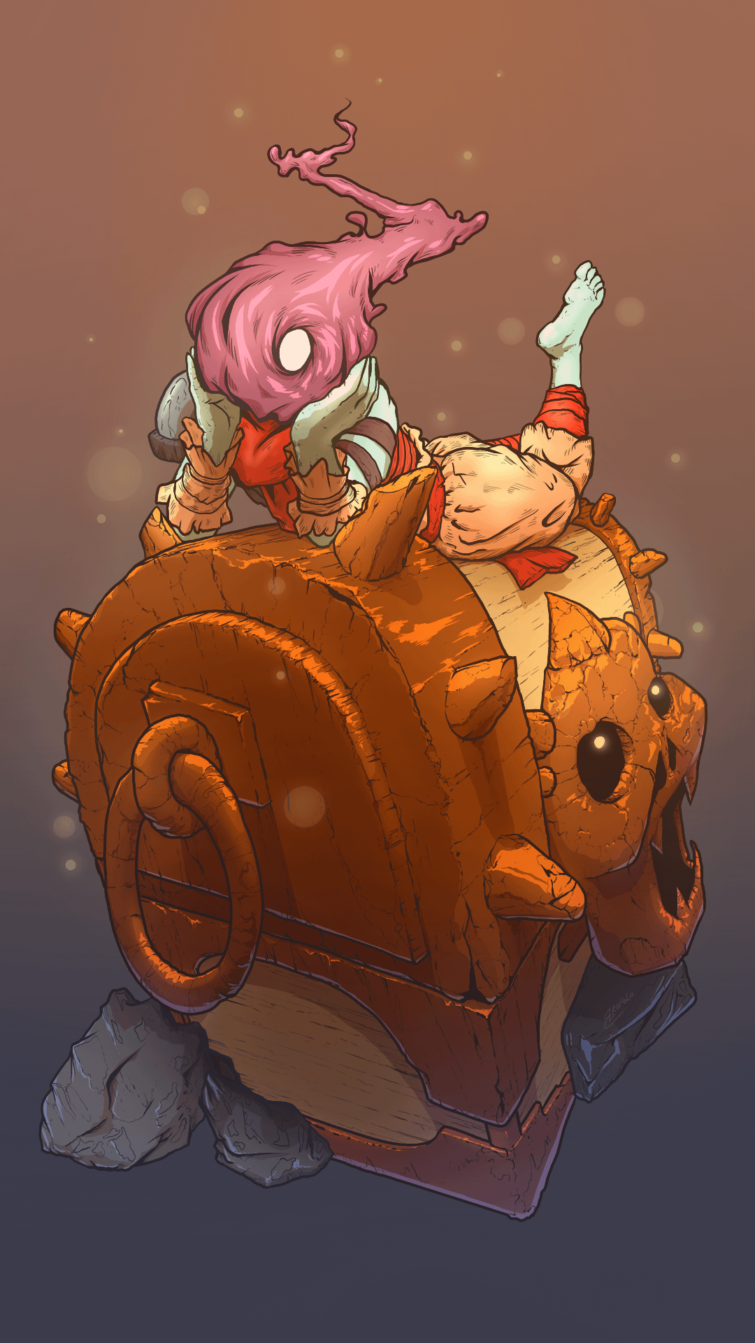 1080x1920 i drew something for all dead cells fans to use as their phone wallpaper!