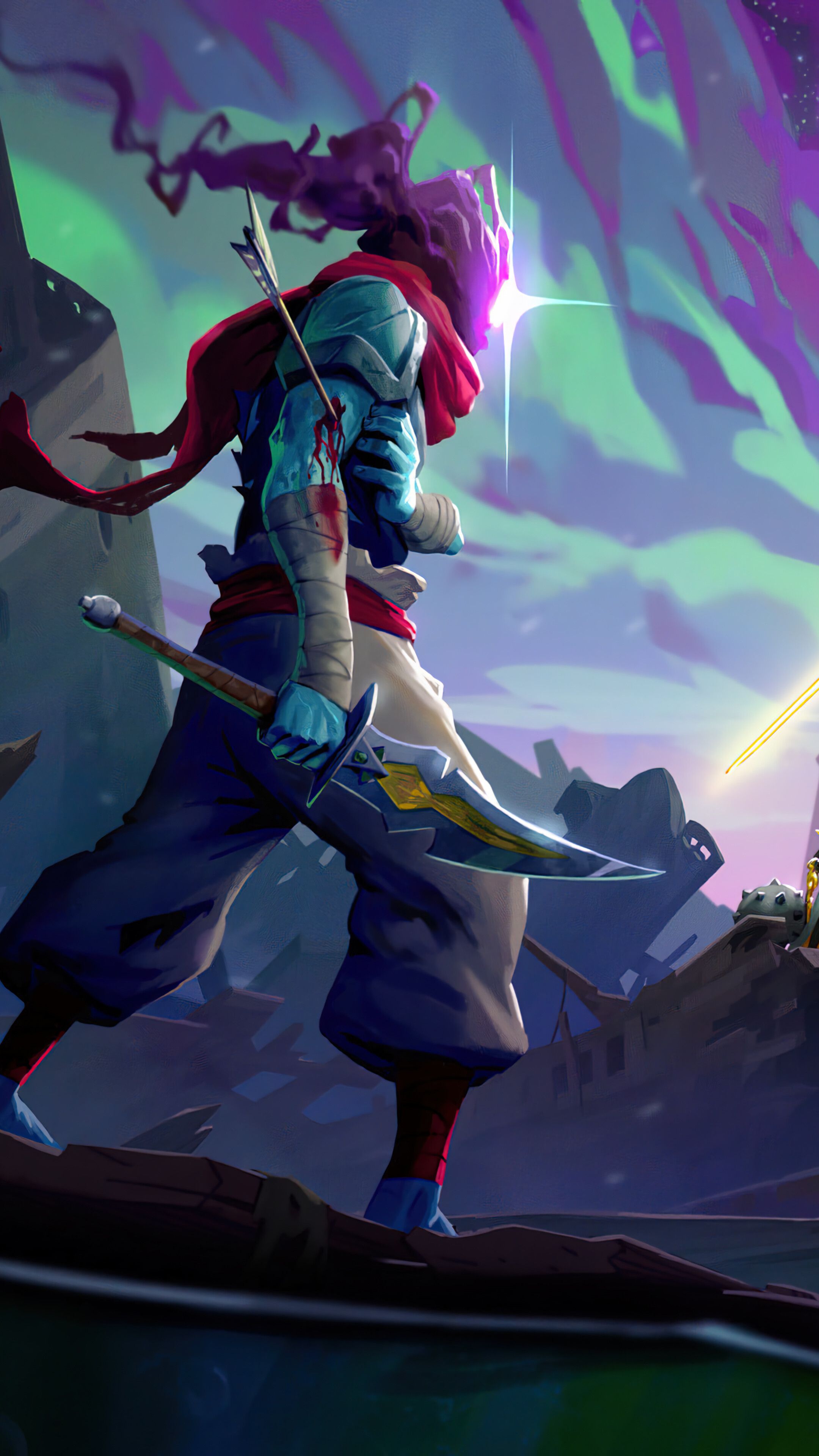 2160x3840 Dead Cells The Queen and The Sea Wallpaper iPhone Phone 4K e