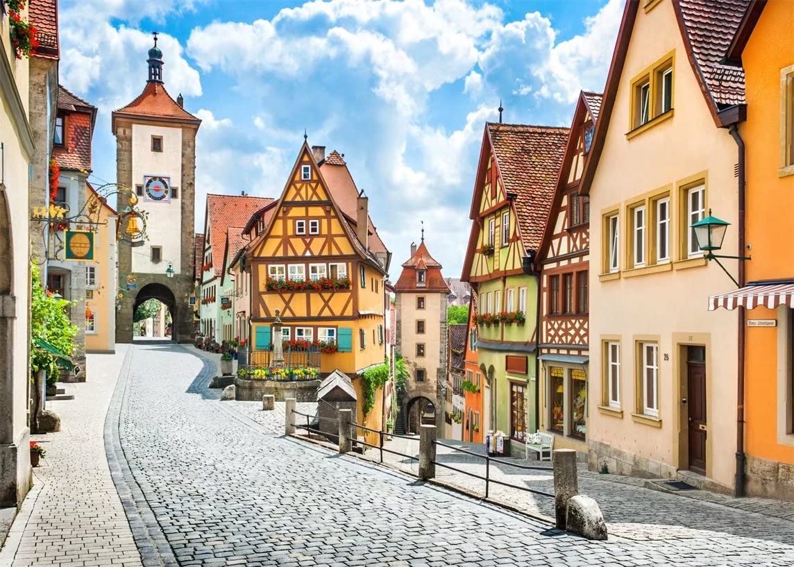 1144x817 Amazon.com : BELECO 5x3ft Fabric Oktoberfest Backdrop German Historic City Bavaria Town Street Backdrop Wedding Photography Spring Summer Holiday Travel Background Baby Adults Portrait Photohoot Studio Props