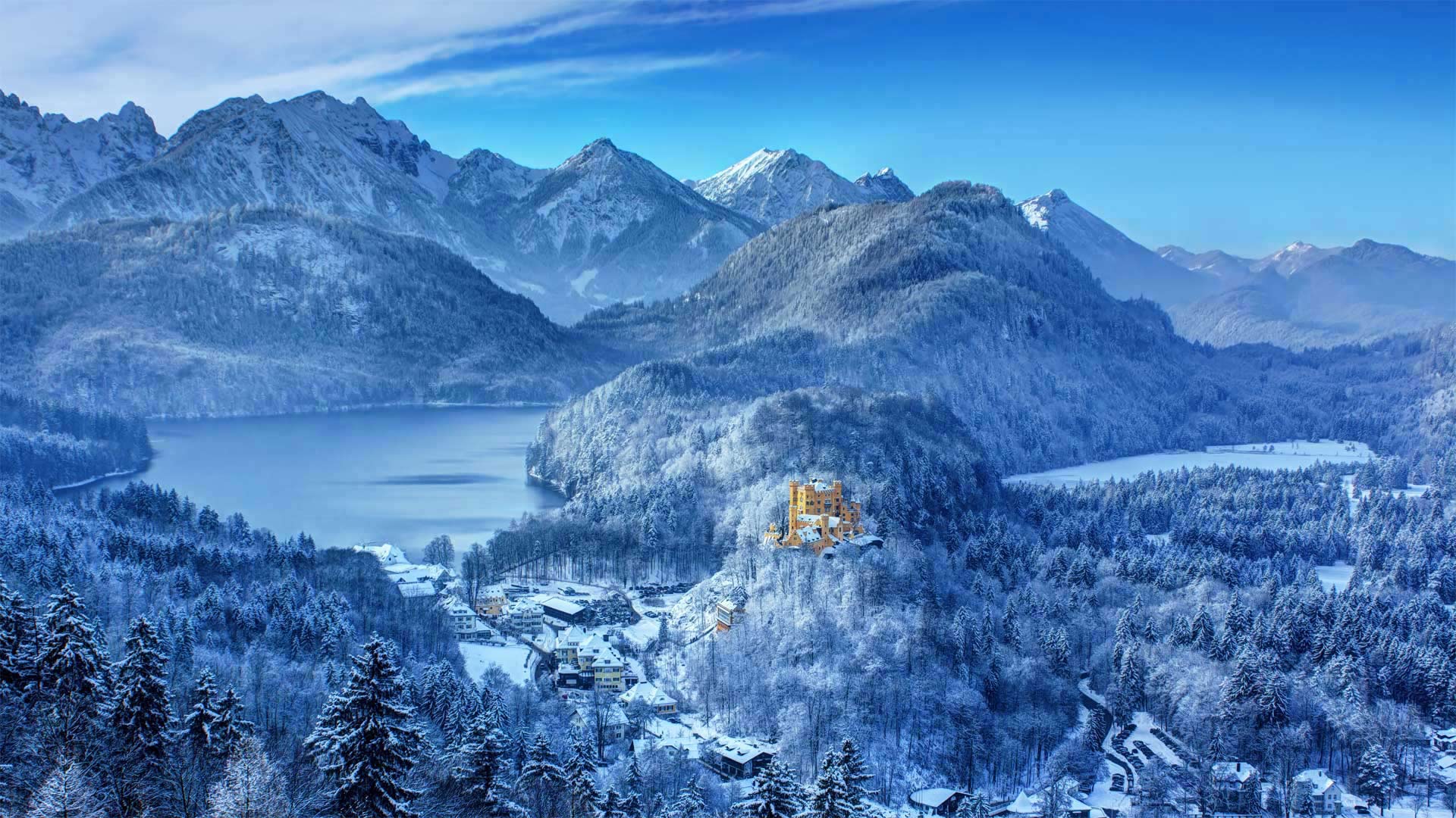 1920x1080 Hohenschwangau Castle, Bavaria, Germany
