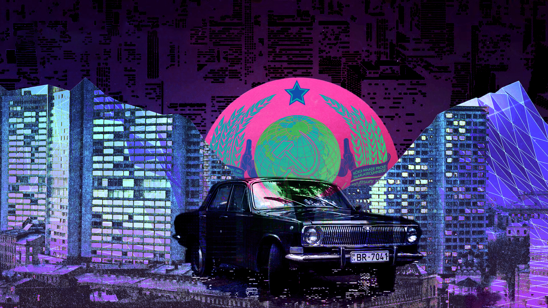 1920x1080 Soviet Synthwave (Fluttershy174)