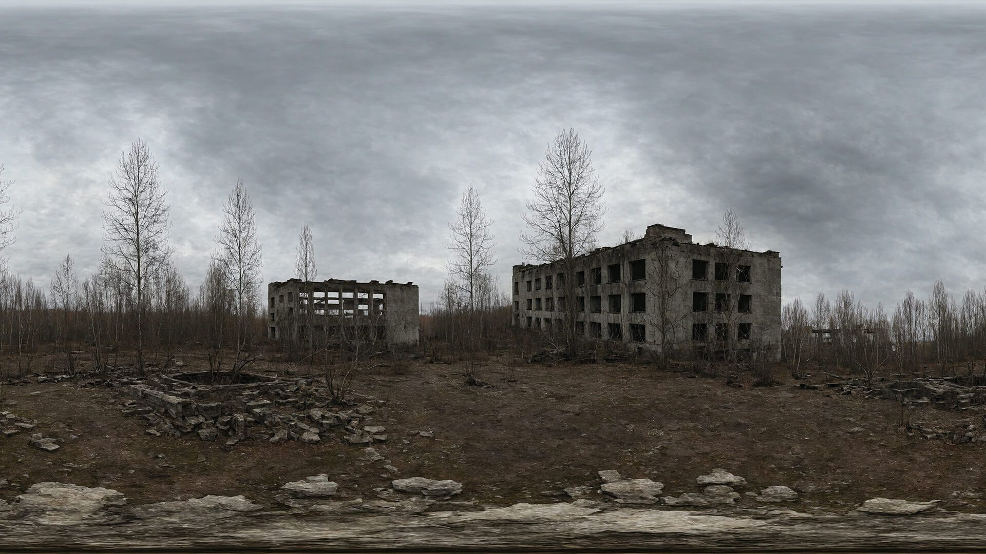 1920x1080 HDRI Soviet Post Apocalyptic Skyboxes