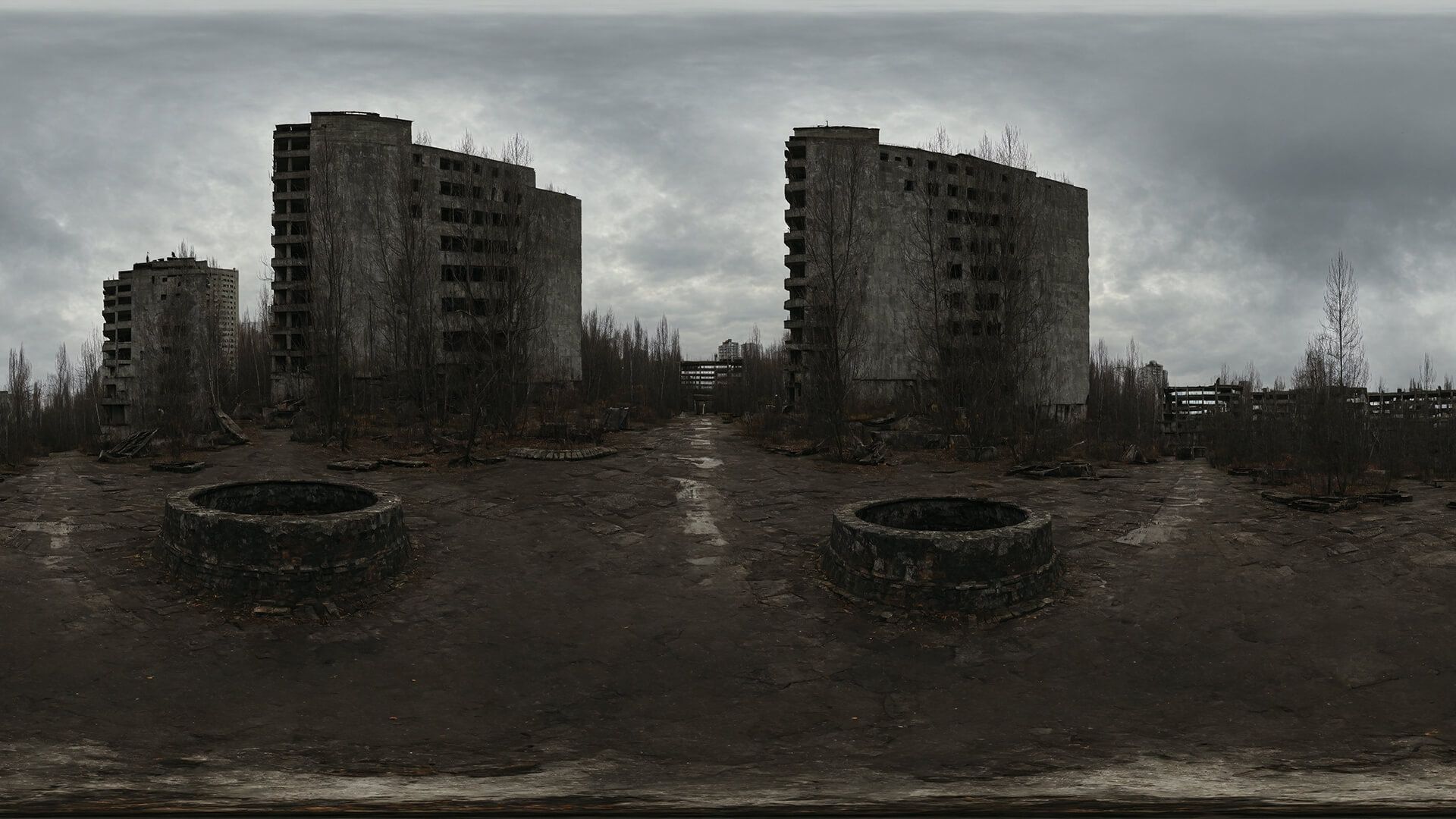1920x1080 HDRI Soviet Post Apocalyptic Skyboxes