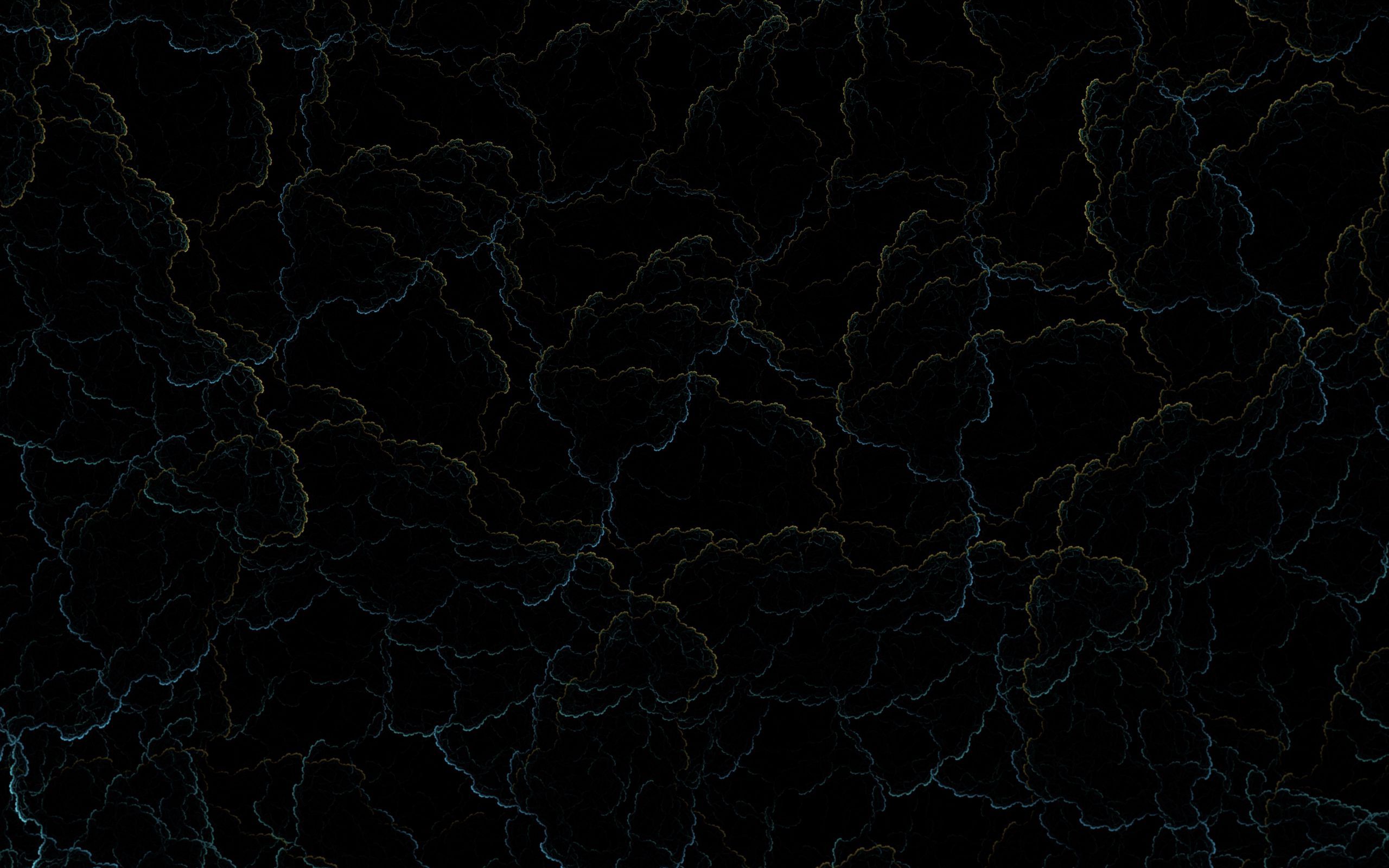 2560x1600 Download wallpaper 2560x1600 black, dark, fractal, spots, abstraction widescreen 16:10 HD background