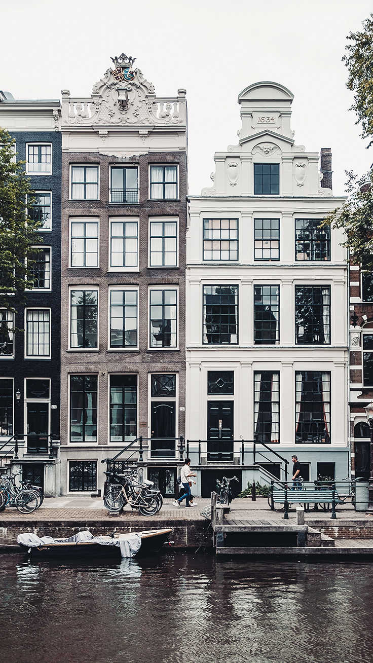 736x1308 iPhone Xs Wallpaper Of The Most Beautiful City: Amsterdam