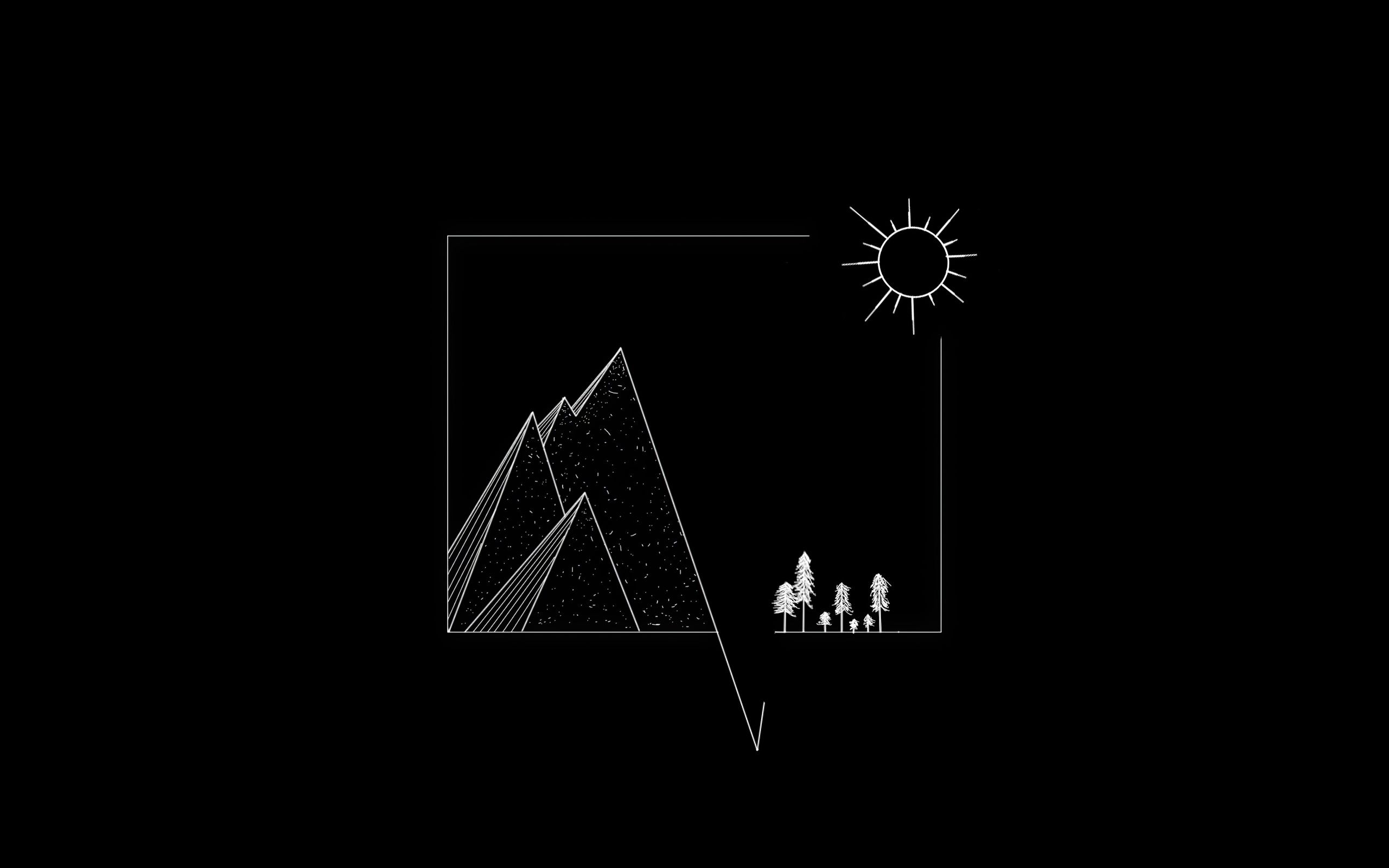 2560x1600 Dark Minimal Scenery 4k Wallpaper, 2560x1600 Resolution HD 4k Wallpaper, Image, Background, Photos and Picture