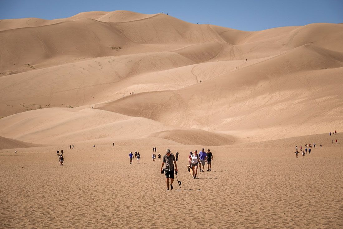 1100x735 GREAT SAND DUNES NATIONAL PARK A BIT OF THE SAHARA IN COLORADO Should Go Here