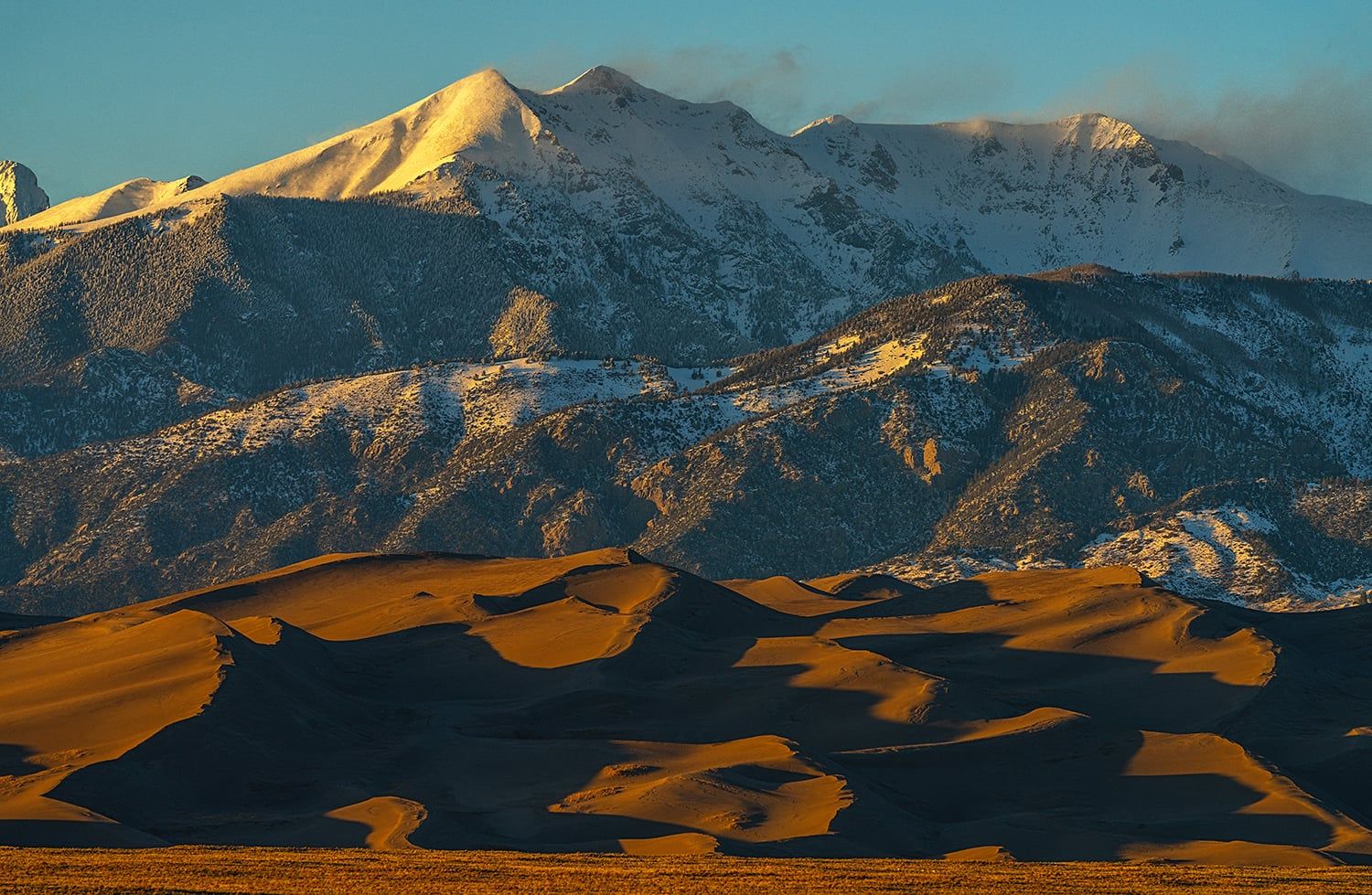 1500x979 Photography In The National Parks: Great Sand Dunes In Winter