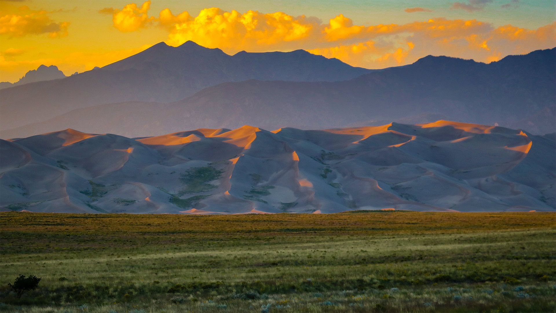 1920x1080 Great Sand Dunes National Park and Preserve, Colorado