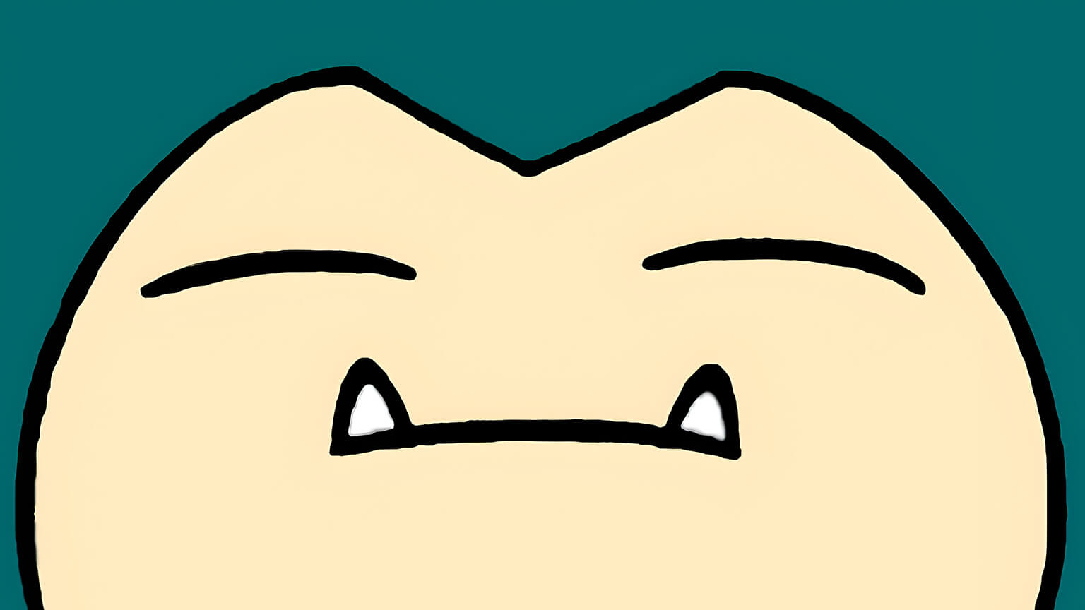 1536x864 Snorlax Face Pokemon Desktop Wallpaper Wallpaper 4K