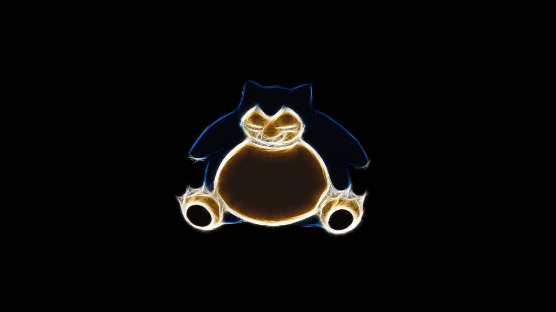 1920x1080 Download Snorlax Golden Glows! Wallpaper