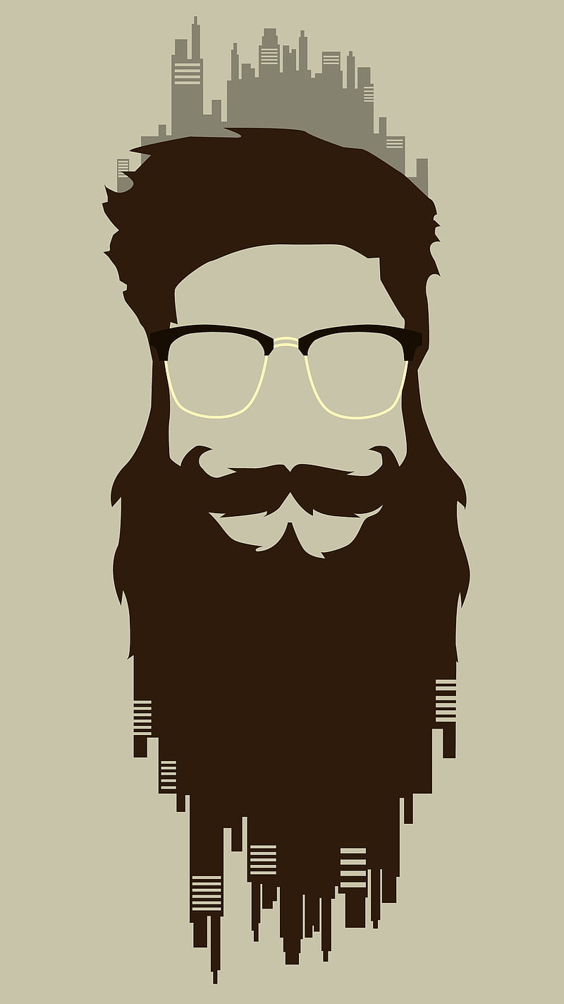 800x1422 Architects life, architect, architecture, beard, building, illustration, mimalistic, HD phone wallpaper