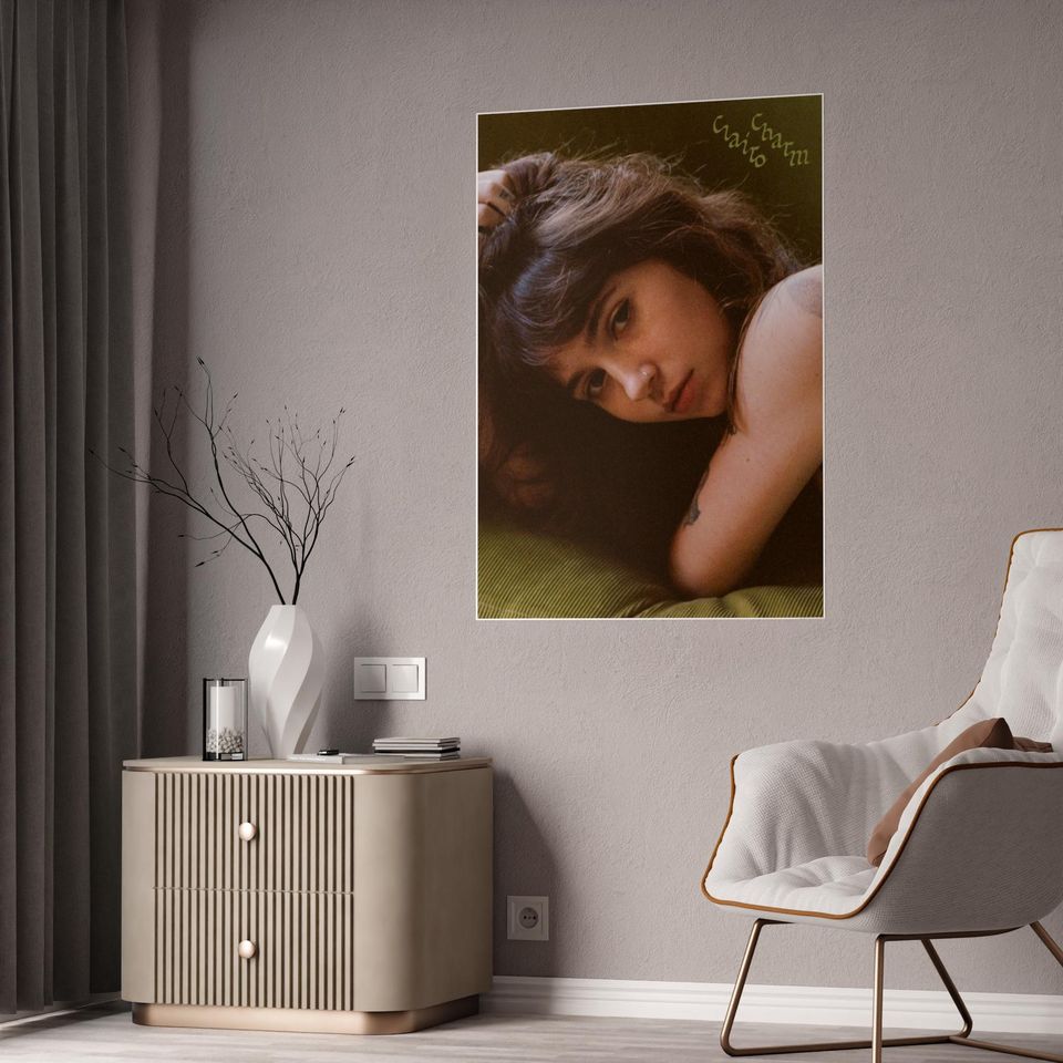 960x960 Clairo Wall Decor Charm Singer C Clairo Poster HD Art Sticky Wall Waterproof Home Living Room