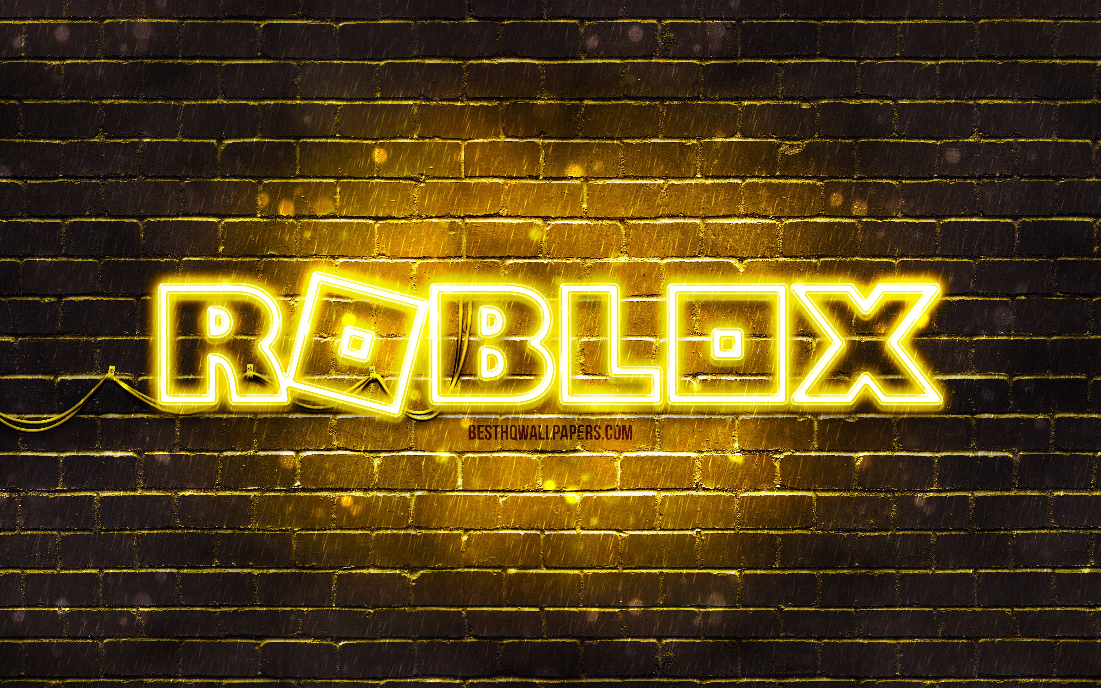 3840x2400 Roblox Yellow Wallpaper