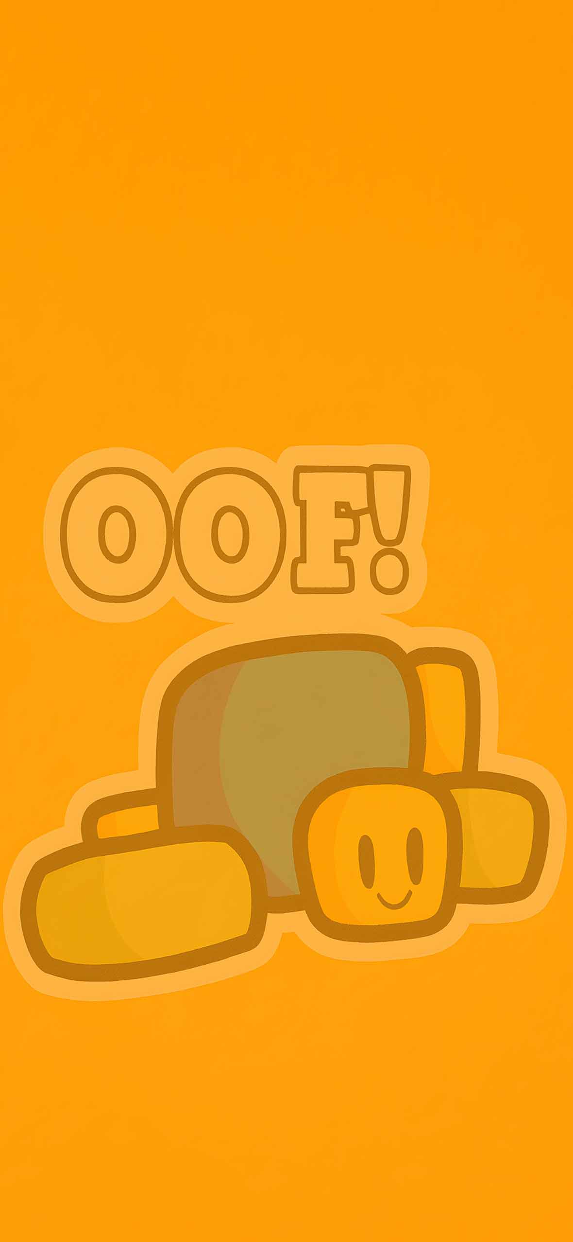 1180x2554 Roblox Oof Death Orange Wallpaper Wallpaper iPhone