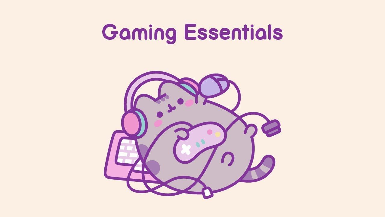 1280x720 Pusheen: Gaming Essentials