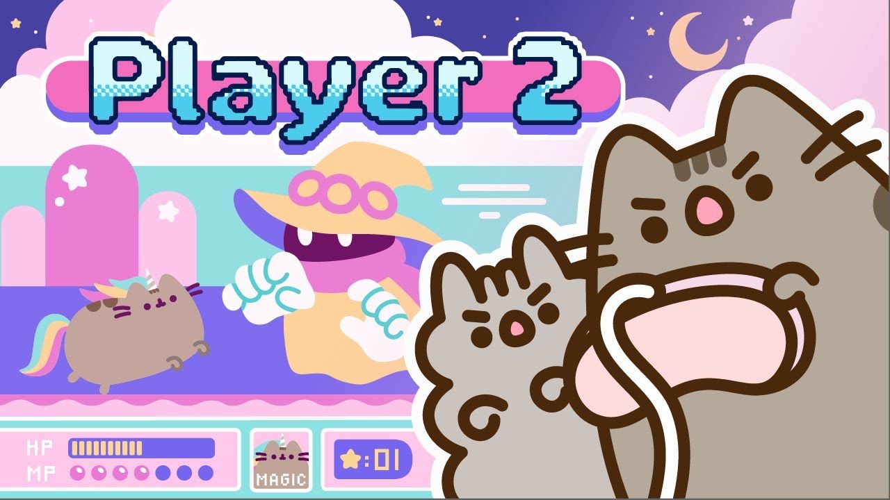 1280x720 Pusheen: Player 2