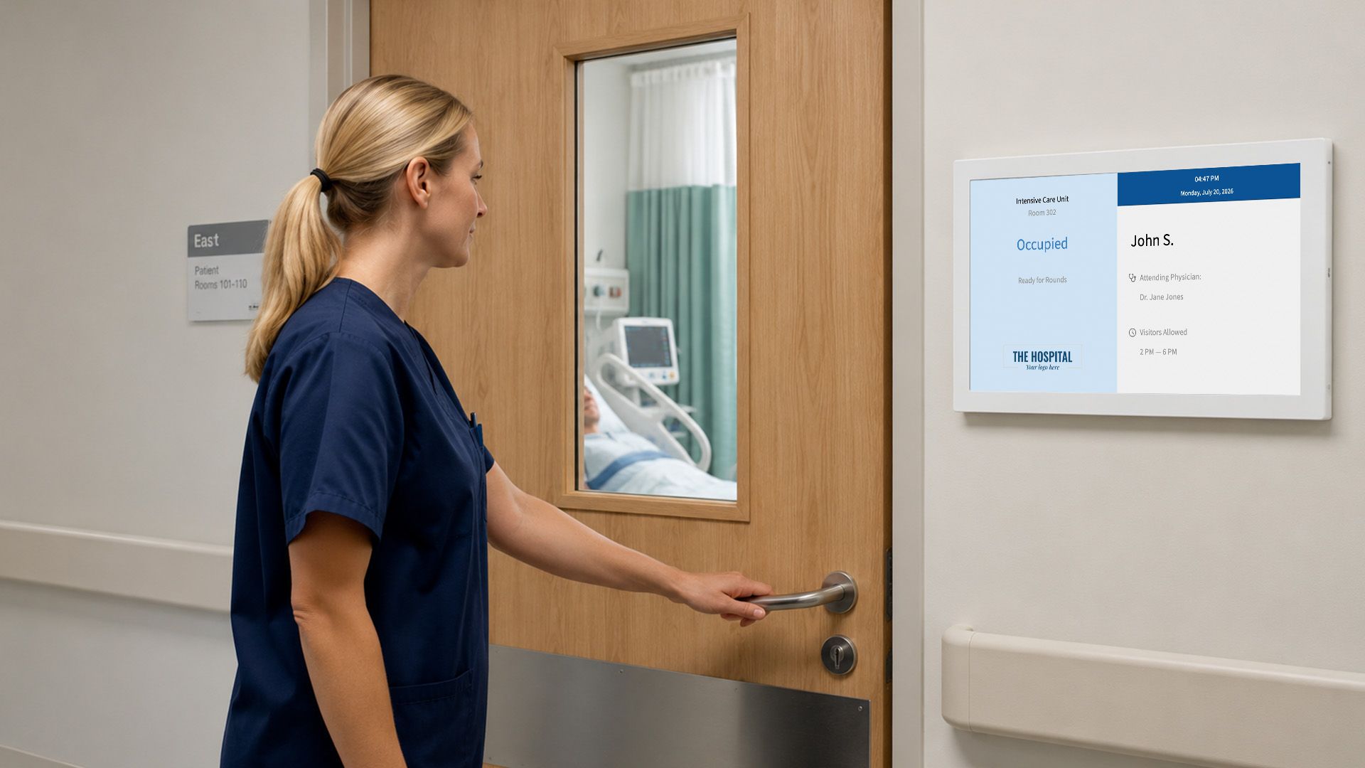 1920x1080 Nonius Healthcare Signage & E Paper: Sustainable Communication With Zero Power Consumption