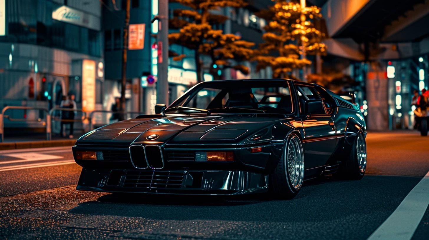 1456x816 BMW M1 in Japan [1456x816][AI]