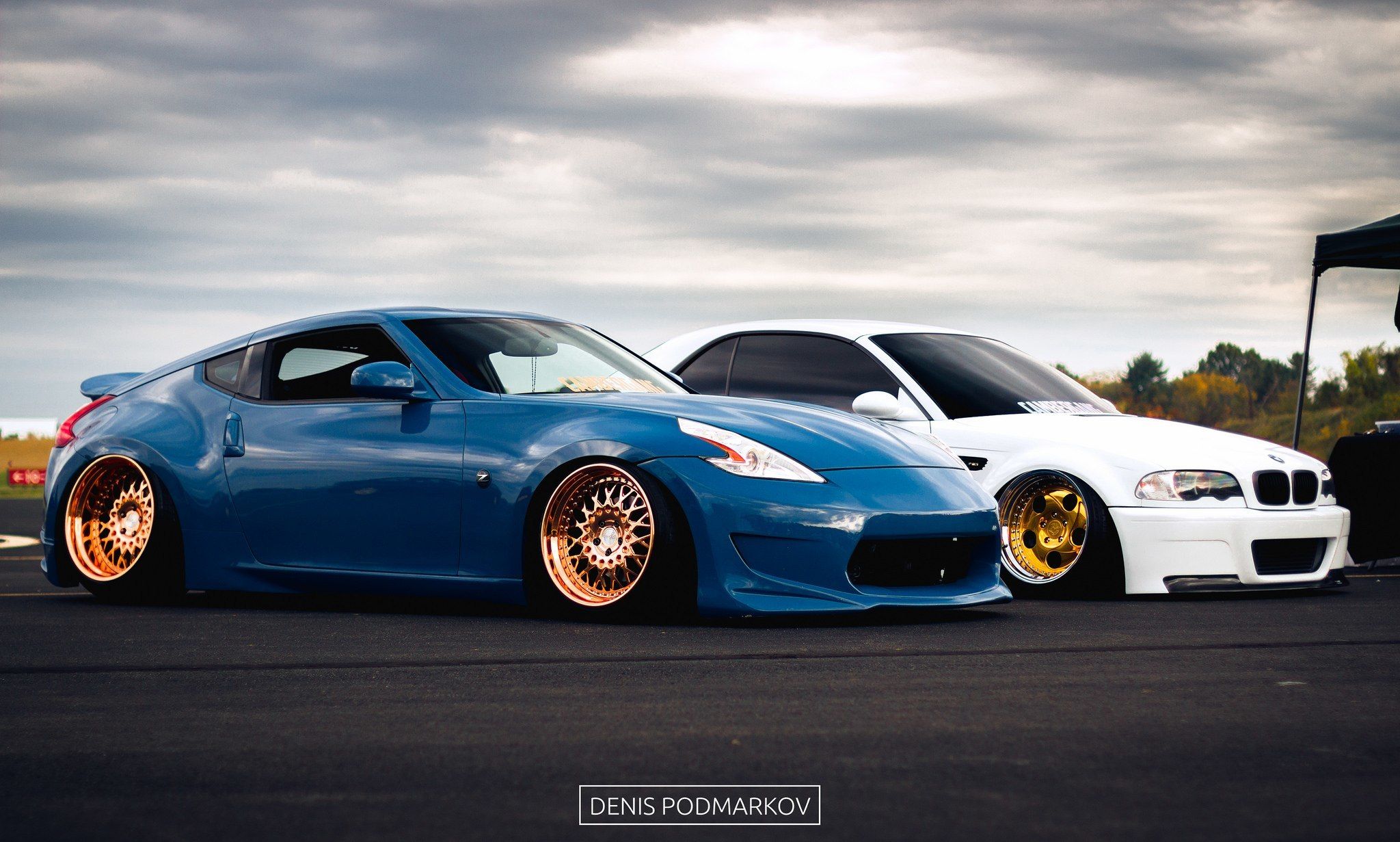 2048x1231 Wallpaper BMW, Japan, Nissan, white, gold, Germany, blue, tuning for mobile and desktop, section другие марки, resolution 2048x1231