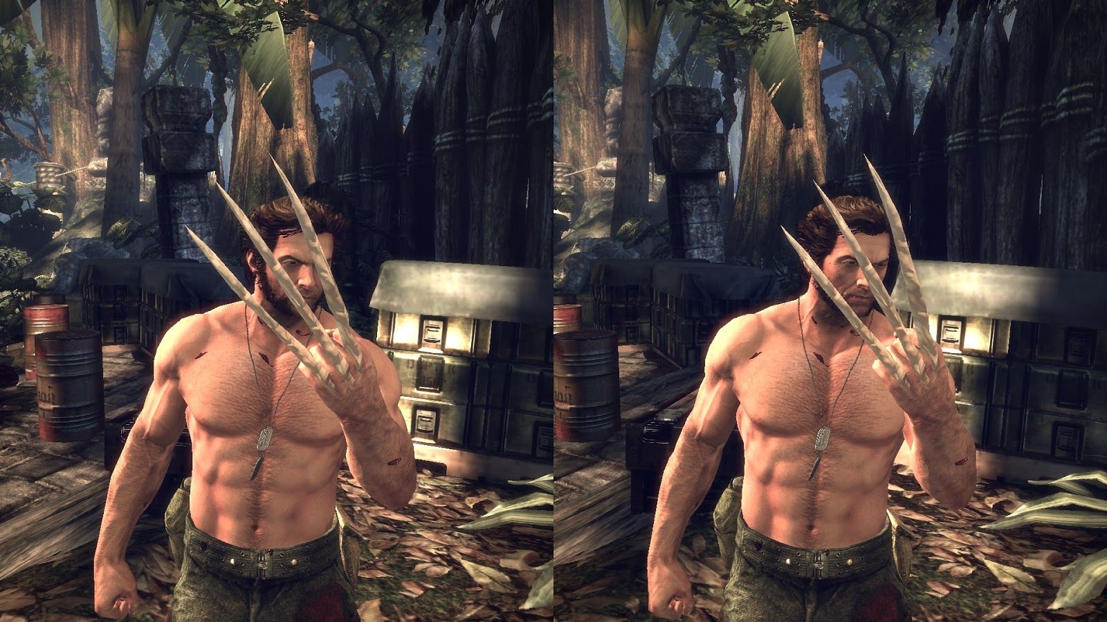 1600x900 Gaming In Fullscreen VR And Cross View 3D, Tips & Tricks: X Men Origins: Wolverine