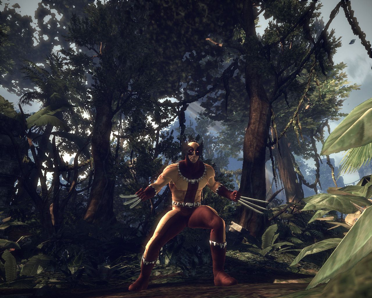 1280x1024 Wolverine Fang Suit Mod Mod For X Men Origins: Wolverine