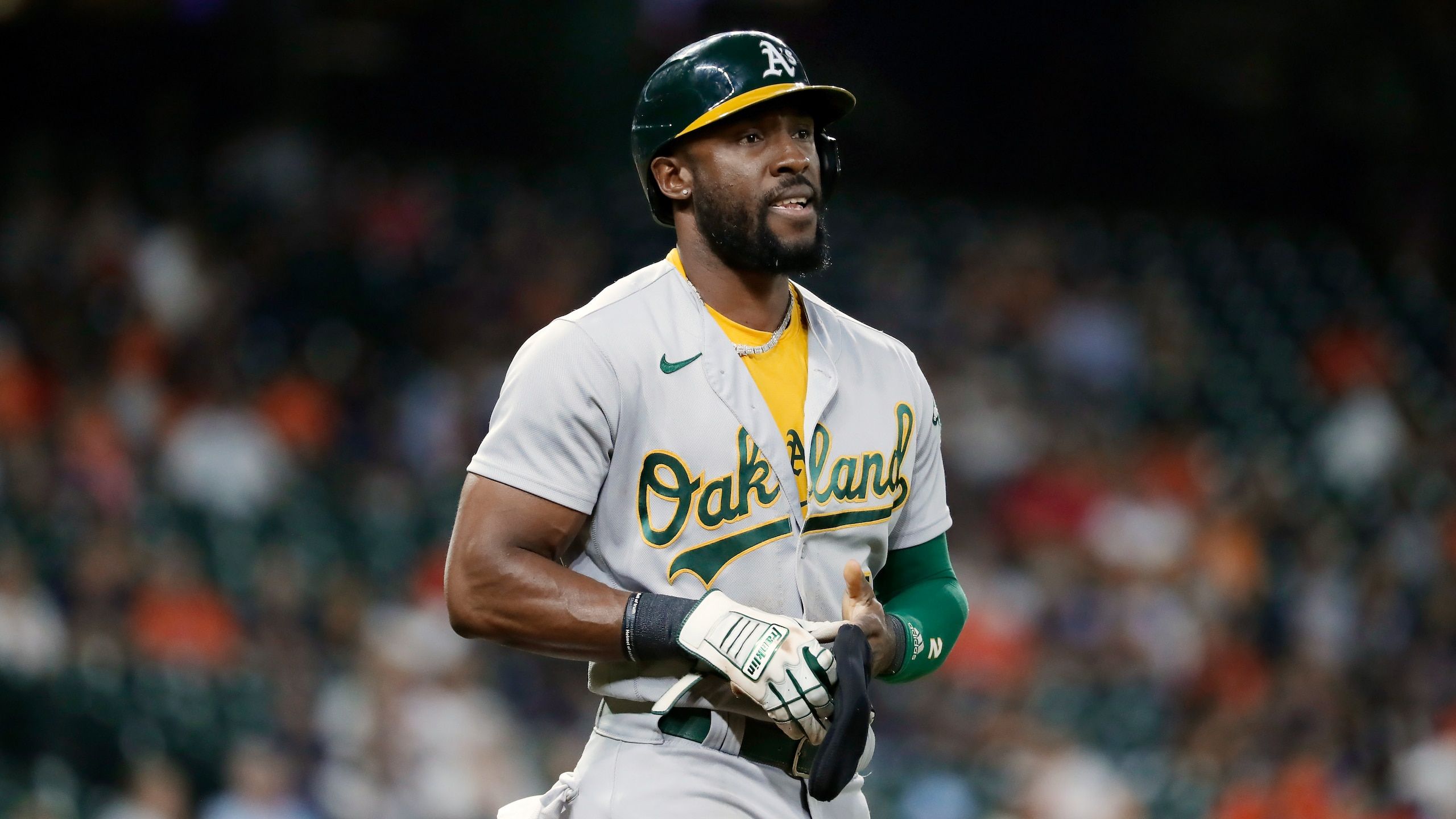2560x1440 Starling Marte Rumors: Phillies Eye A's Free Agent; 'Many' MLB Teams Interested in CF