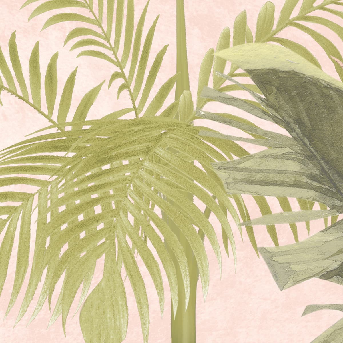 1200x1200 A Jungle Village, Nature Theme Wallpaper. Life n Colors Handmade (luxury) / 150 sqft