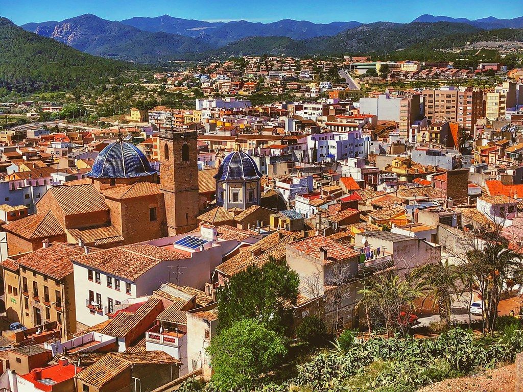 1024x768 Historic District in Onda. Onda, Castellon, Spain. a histor