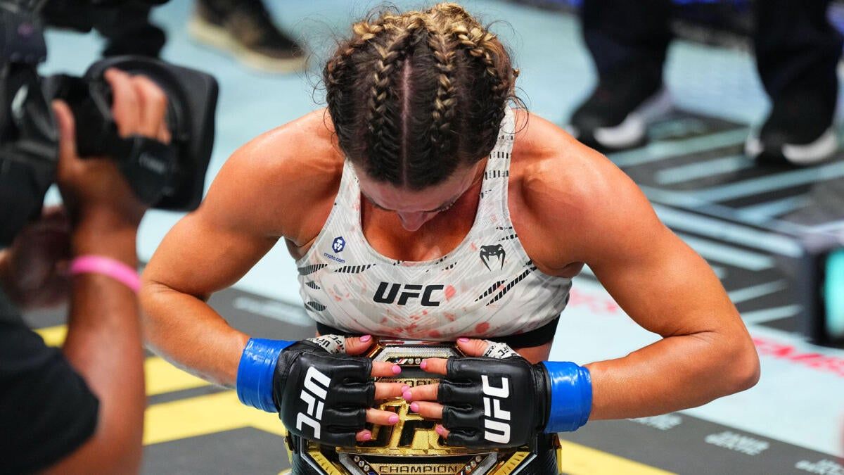 1200x675 UFC 321 results, highlights: Mackenzie Dern earns women's strawweight title in win over Virna Jandiroba