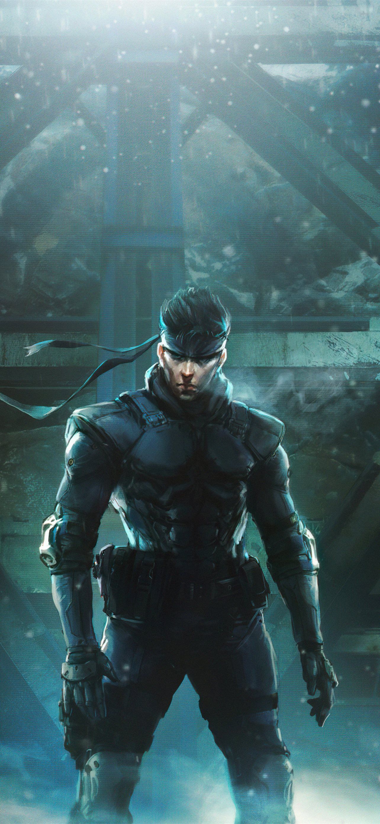 1284x2778 metal gear solid 5k iPhone Wallpaper Free Download
