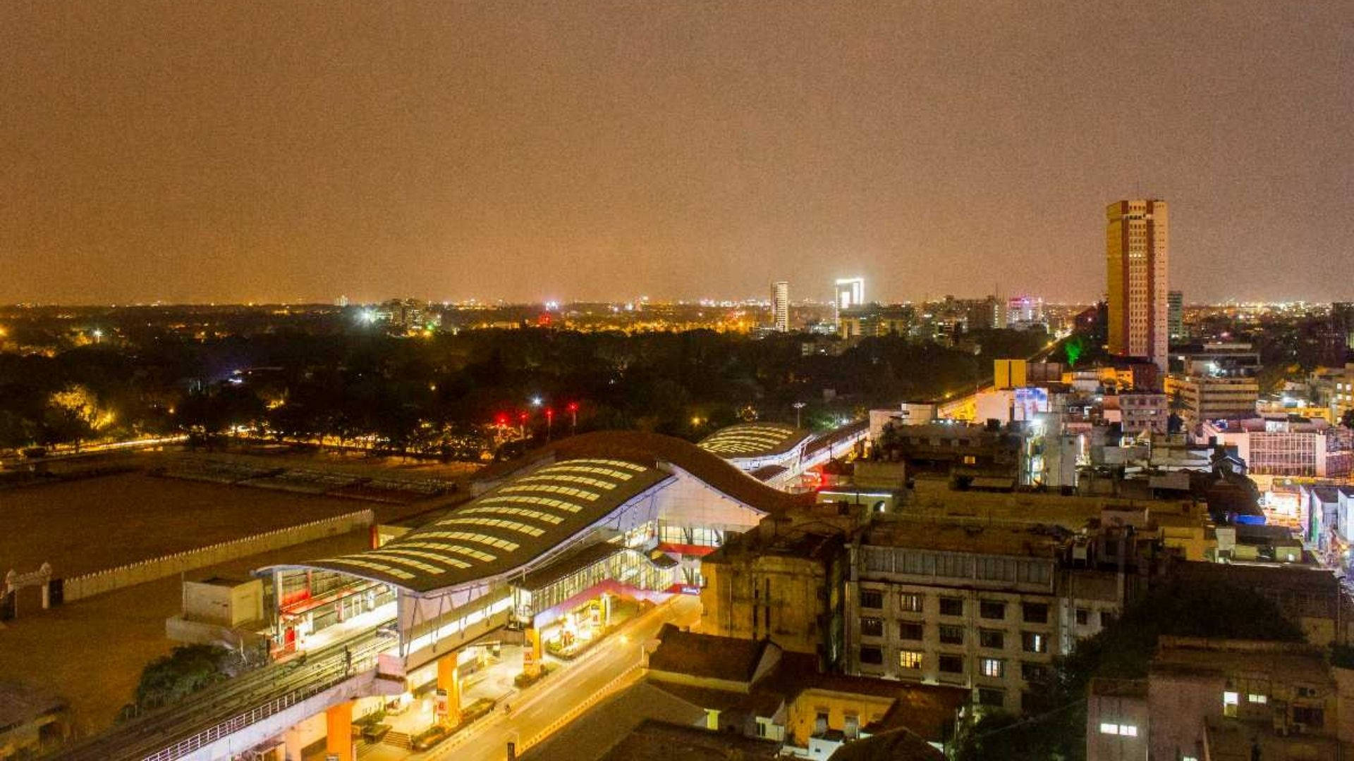 1920x1080 Download Bangalore MG Road Wallpaper