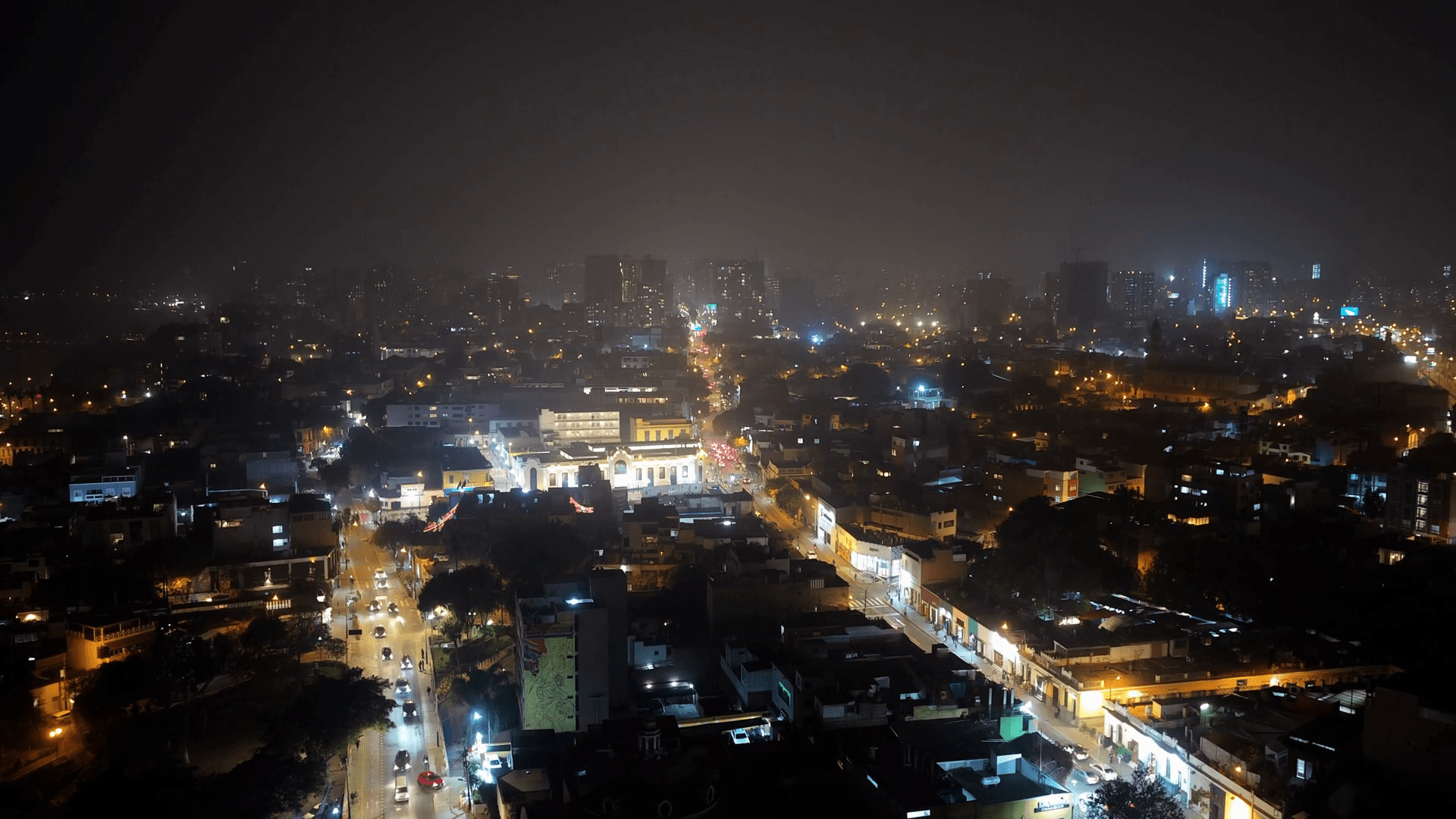 1920x1080 Bangalore City Night Shot Stock Footage: Royalty Free Video Clips