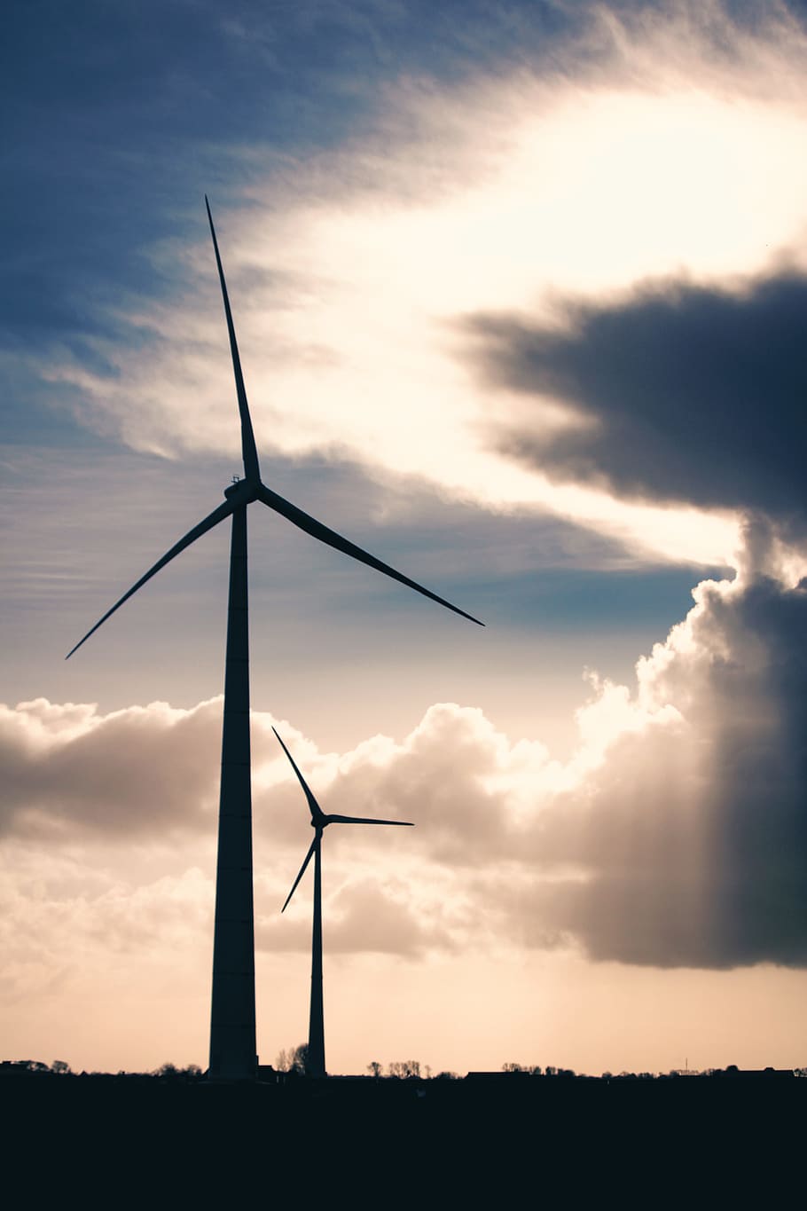 910x1365 Wind turbine blade 1080P, 2K, 4K, 5K HD wallpaper free download