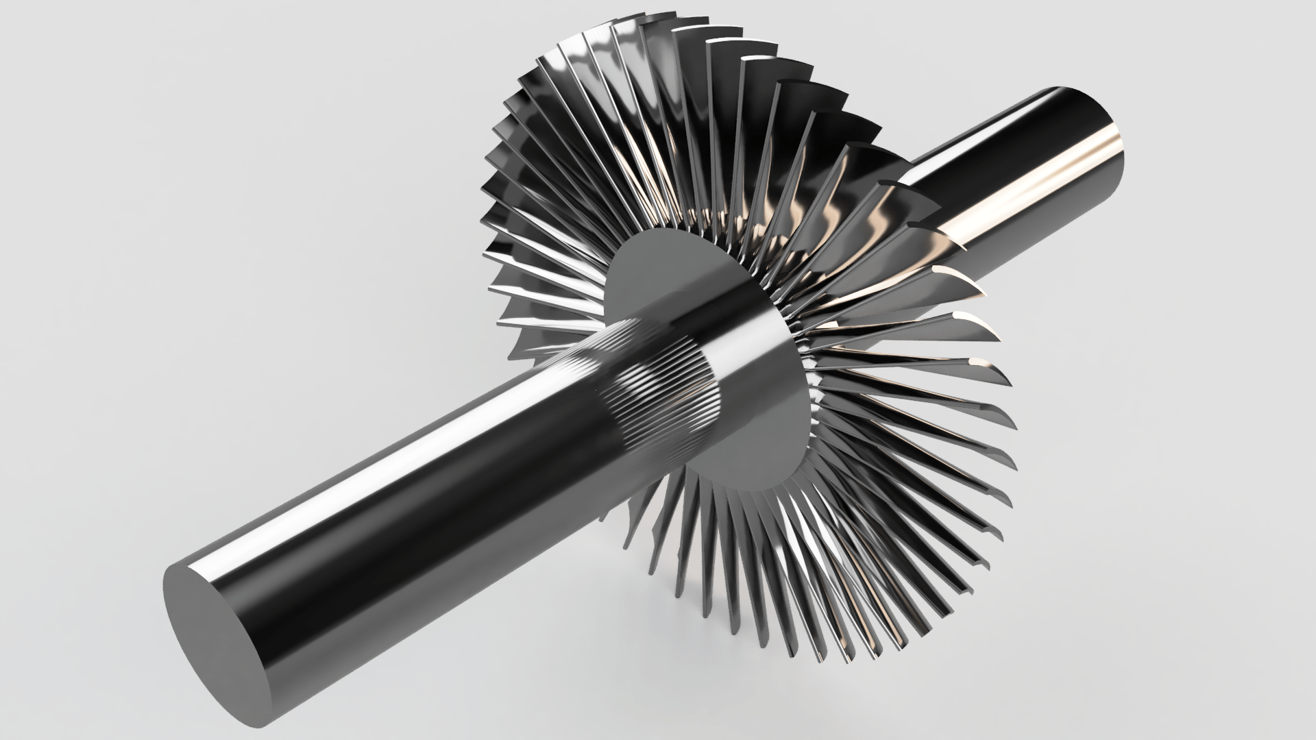 1920x1080 Steam Turbine Blade Design. Autodesk Community Gallery