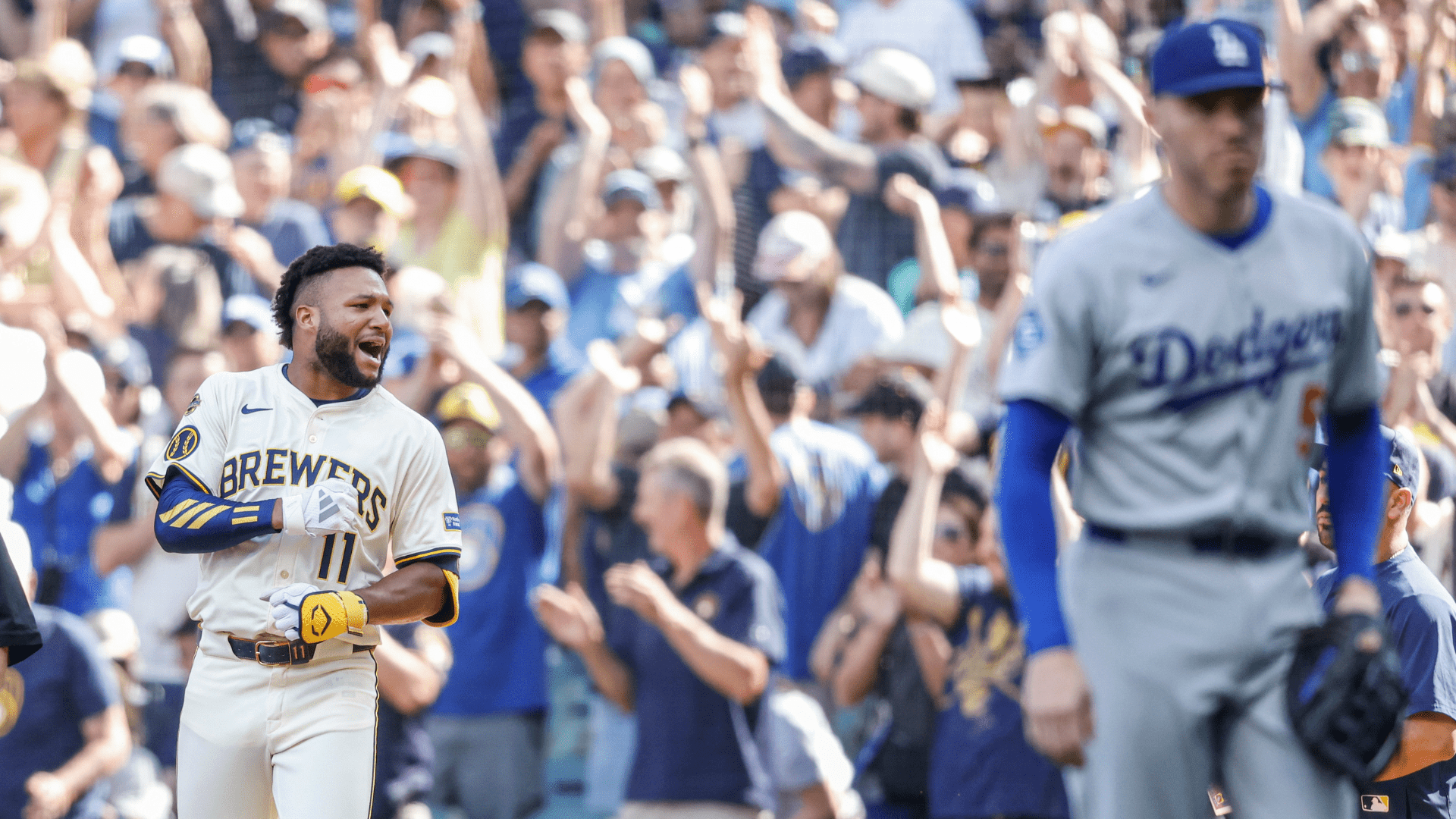 1920x1080 Chourio Drives In Winning Run In 10th As Brewers Win 3 2 And Hand Dodgers Their 6th Straight Loss